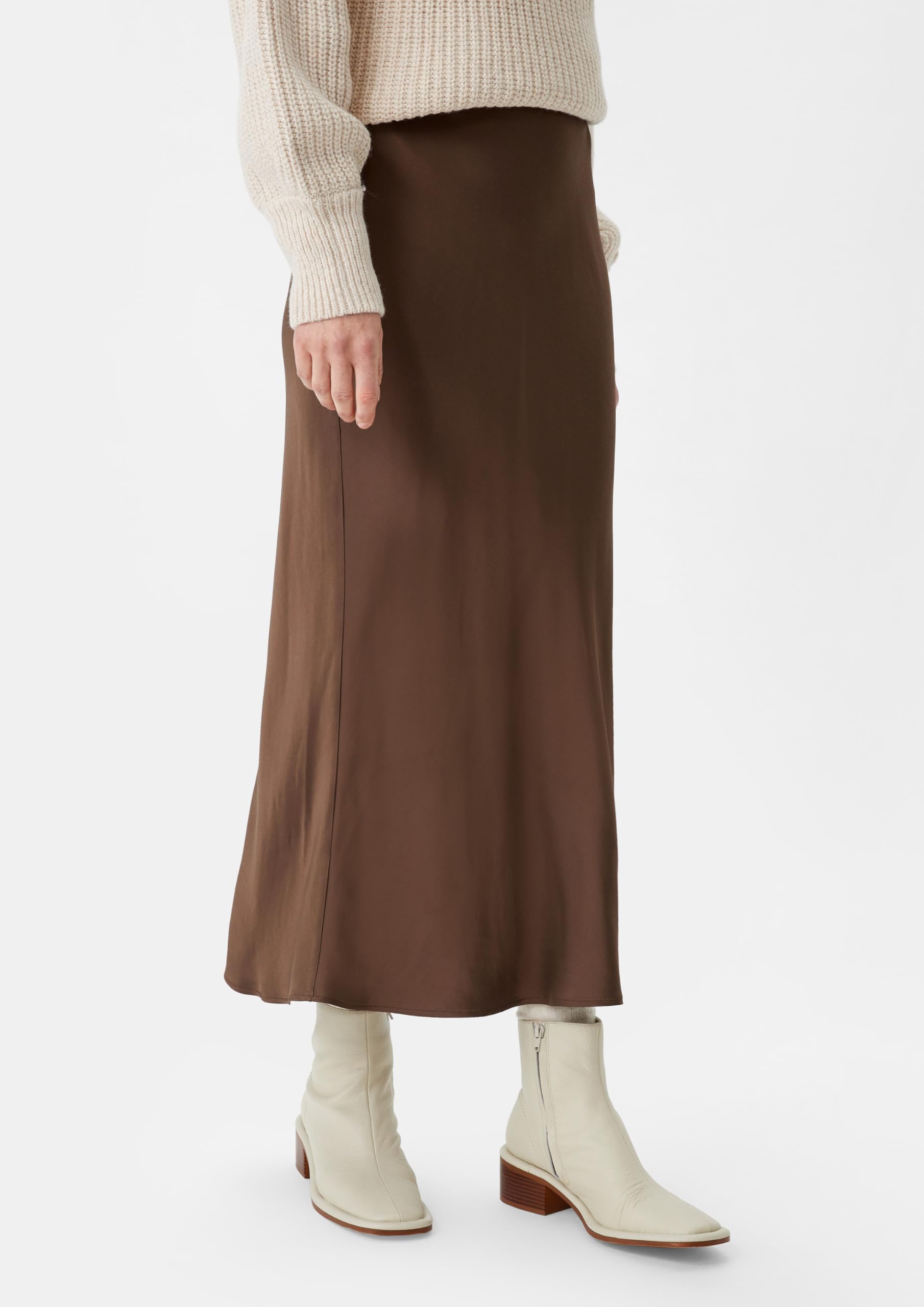 comma-skirts-satin-rock-viskosestretch-glanz image 5