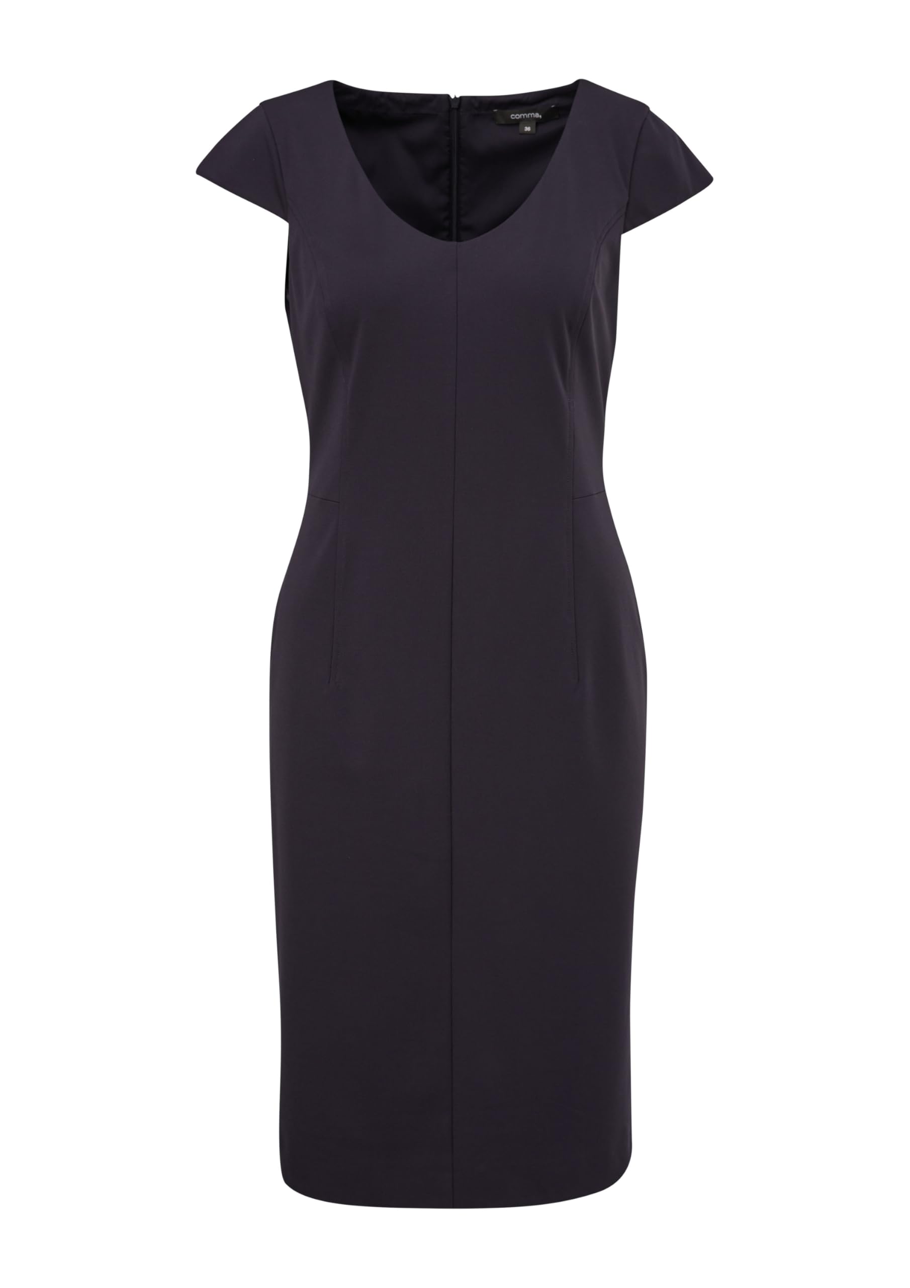 comma-kleid-damen-navy-kapp-rmel-dress-gr-34-46 image 7