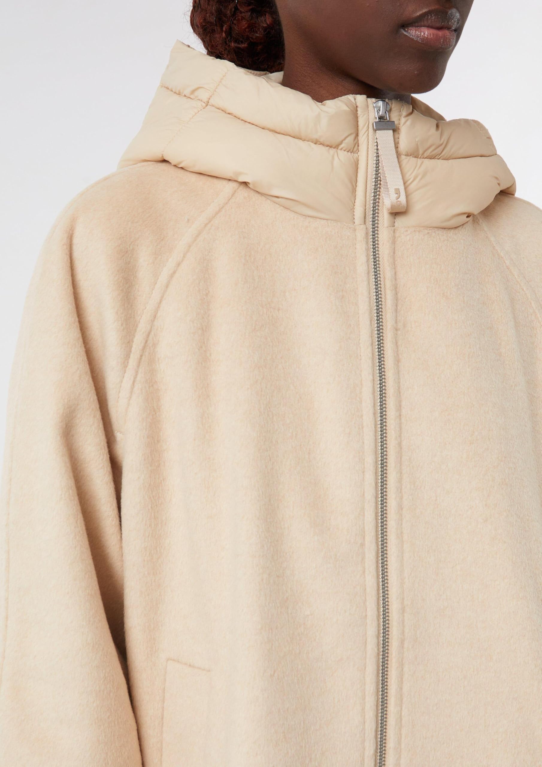 comma-cape-jacke-wollmix-jacke-gr-l-mit-kapuze image 5