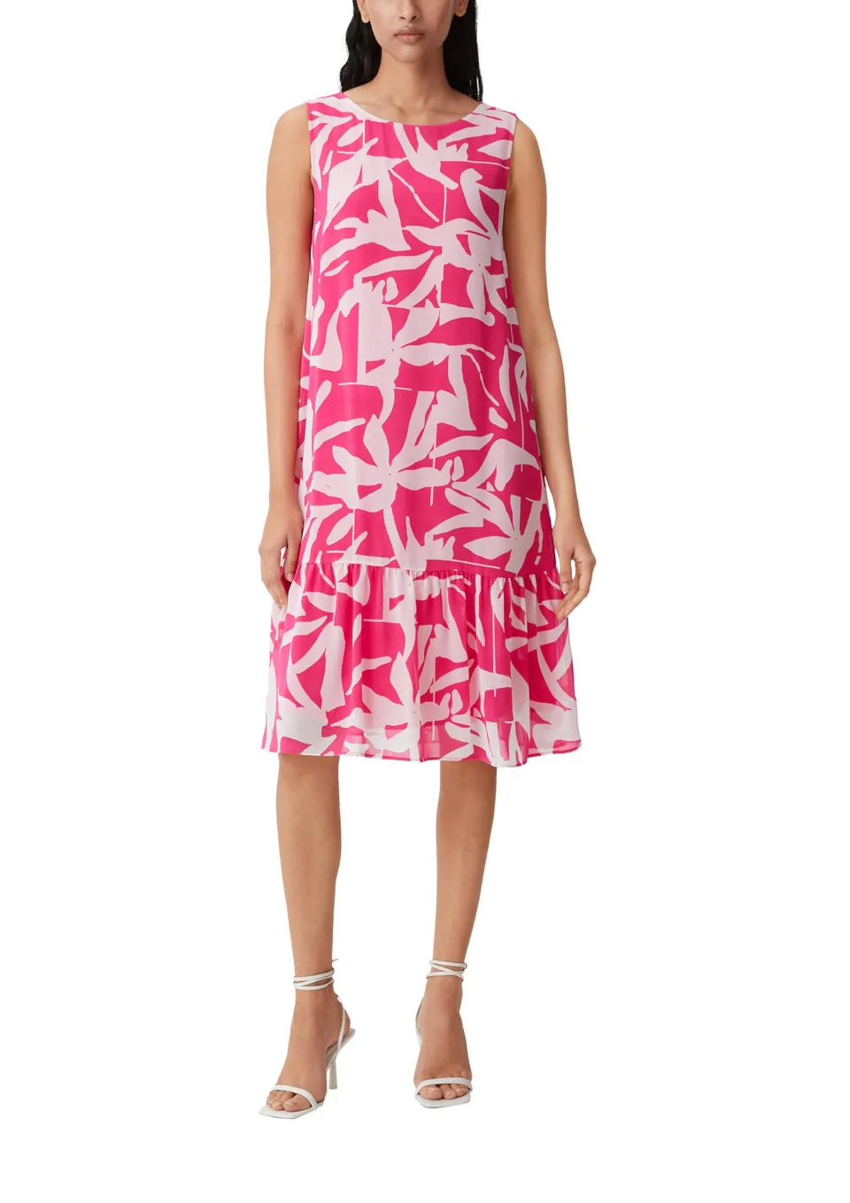 comma-2132519-midi-kleid-gr-34-pink-wei image 1