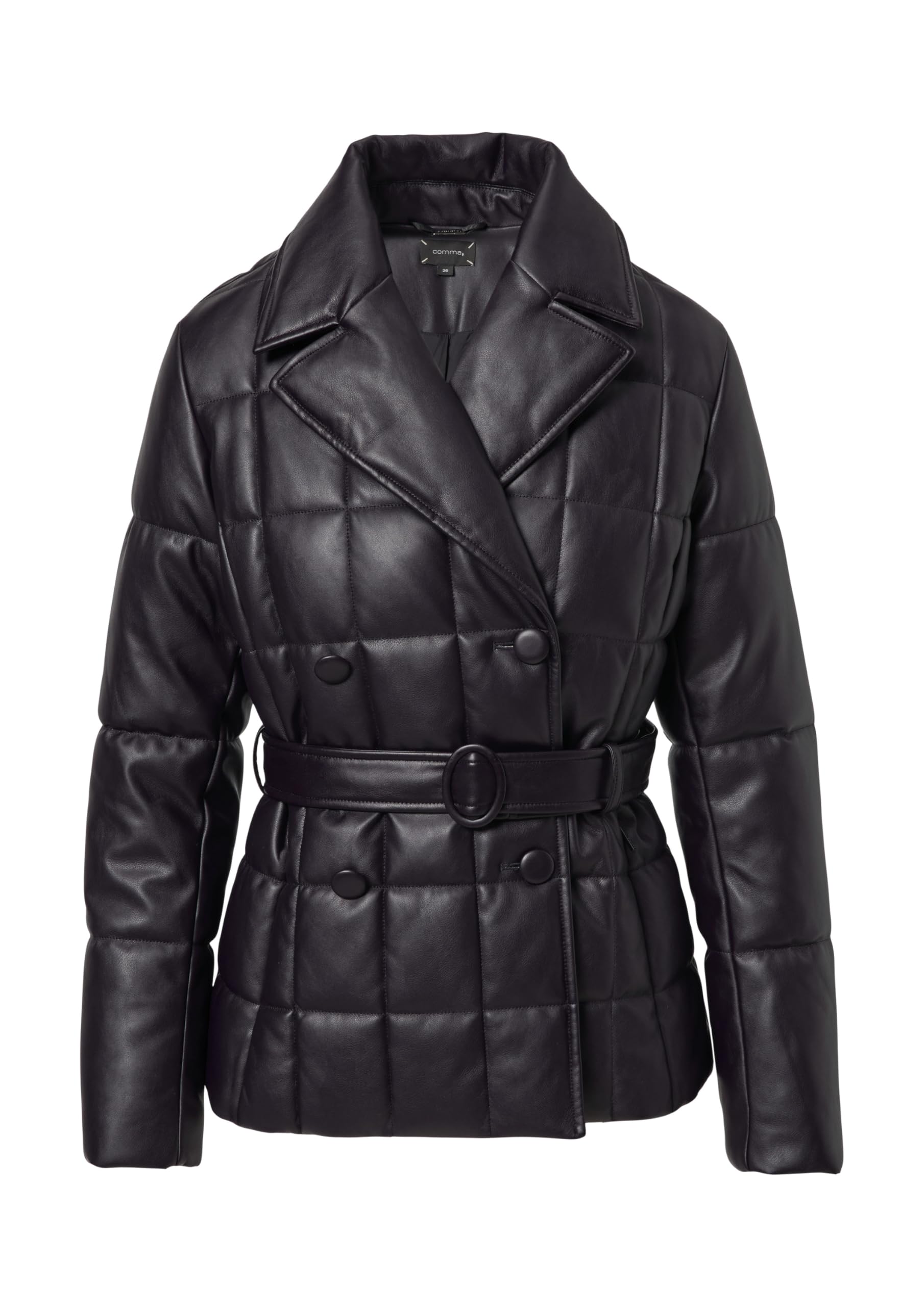 comma-steppjacke-lederimitat-schwarz-gr-e-38 image 4