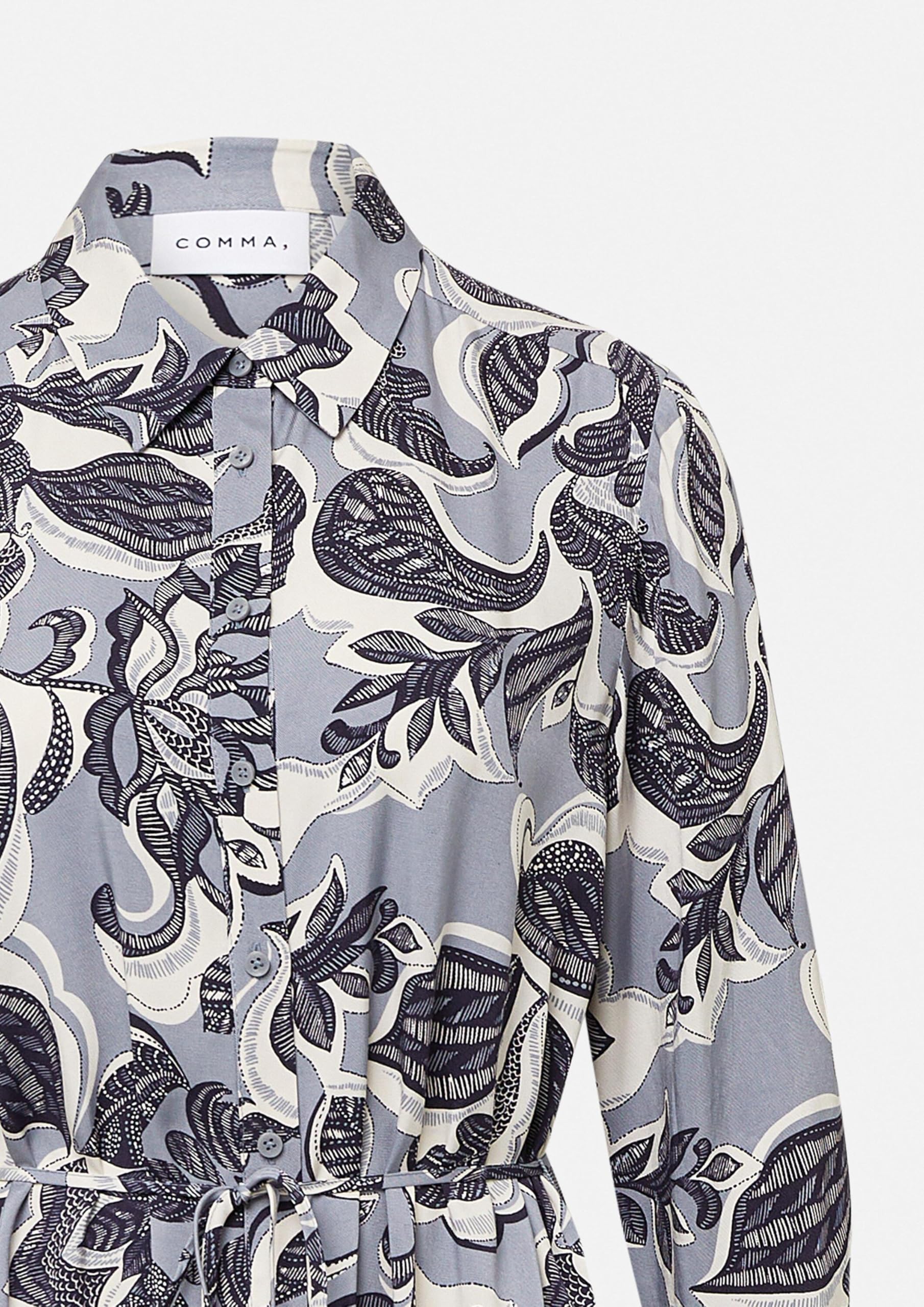 comma-twill-bluse-all-over-print-gr-e-38-luftig image 7