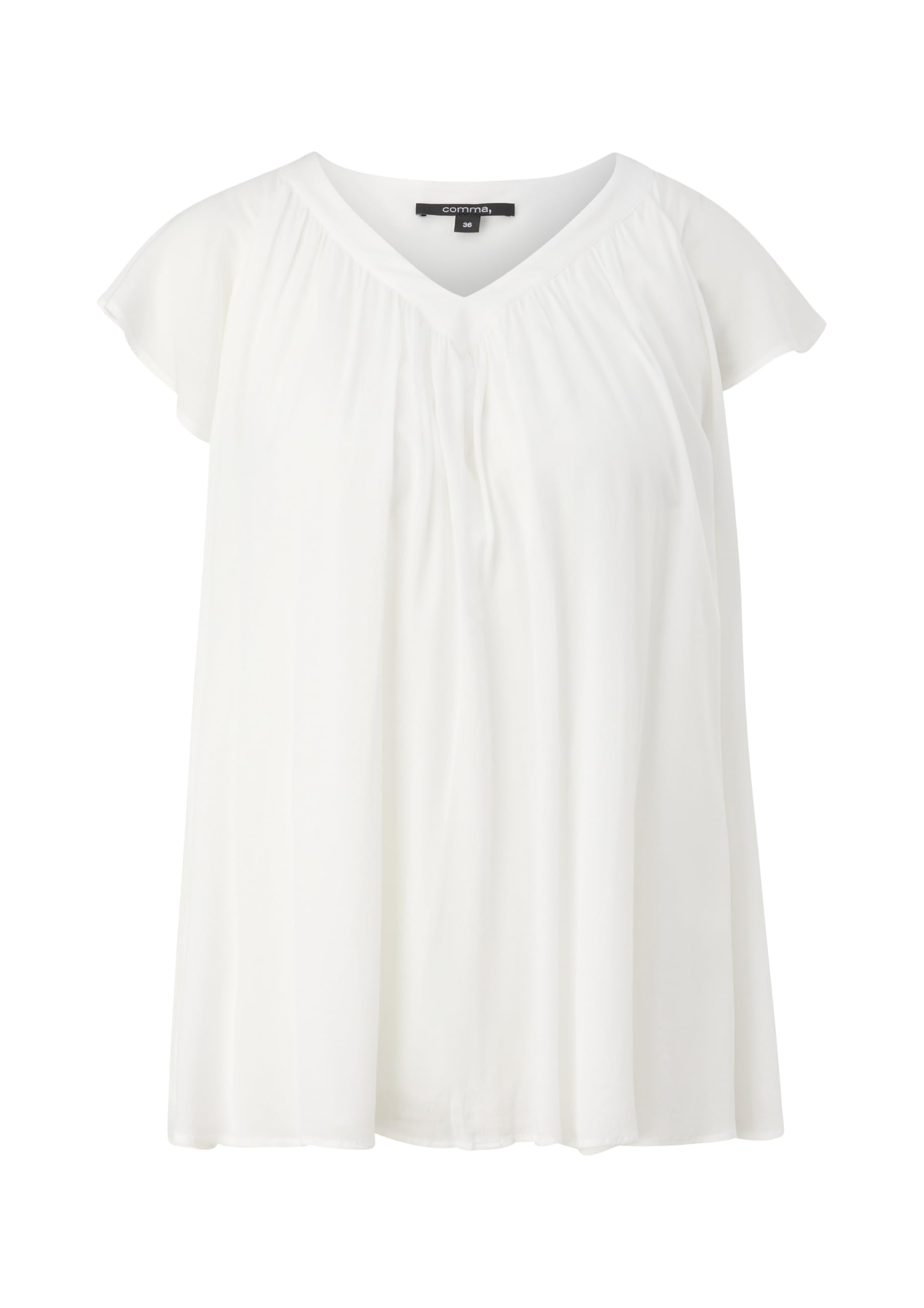 comma-cr-pe-bluse-mit-raffung-viskose-gr-40 image 4