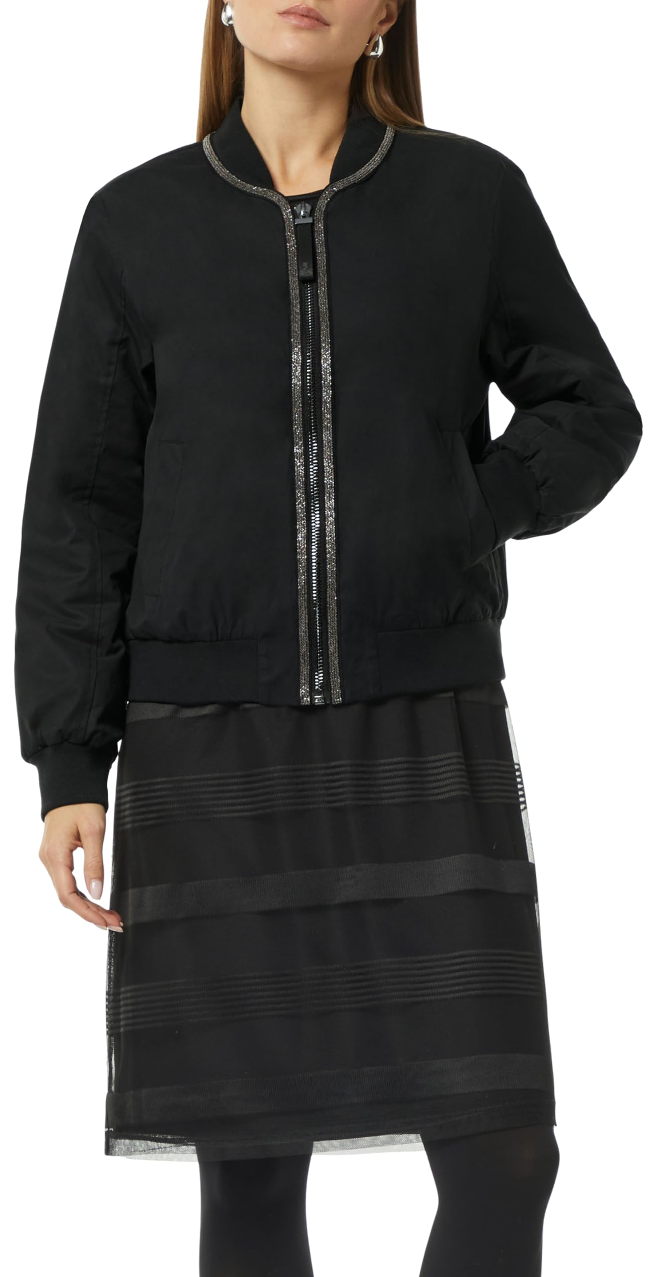comma-bomberjacke-mit-schmuckdetails-jacke-gr-44 image 3