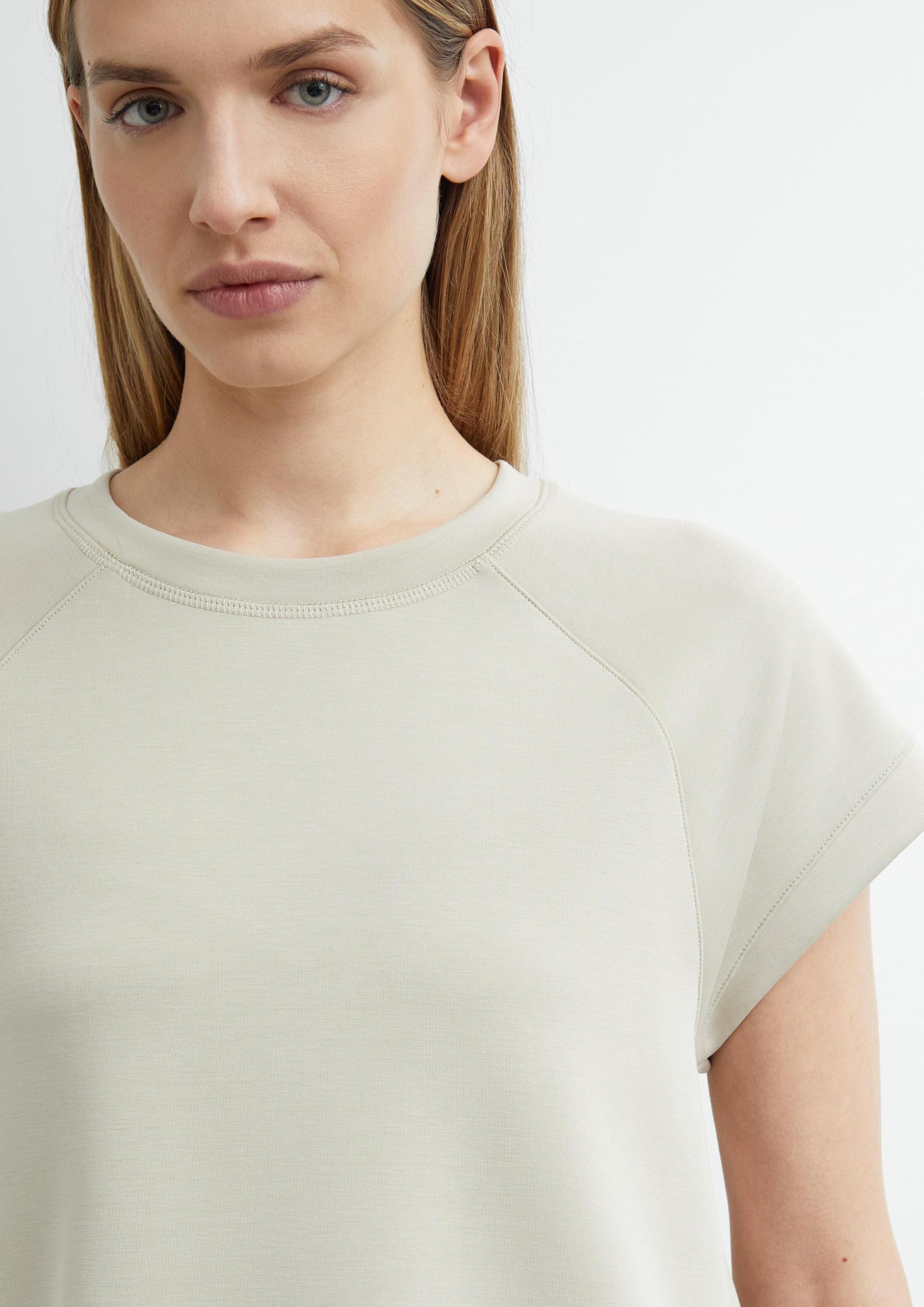 comma-damen-sweatshirt-kurzarm-rundhals-gr-44-regular-fit image 3