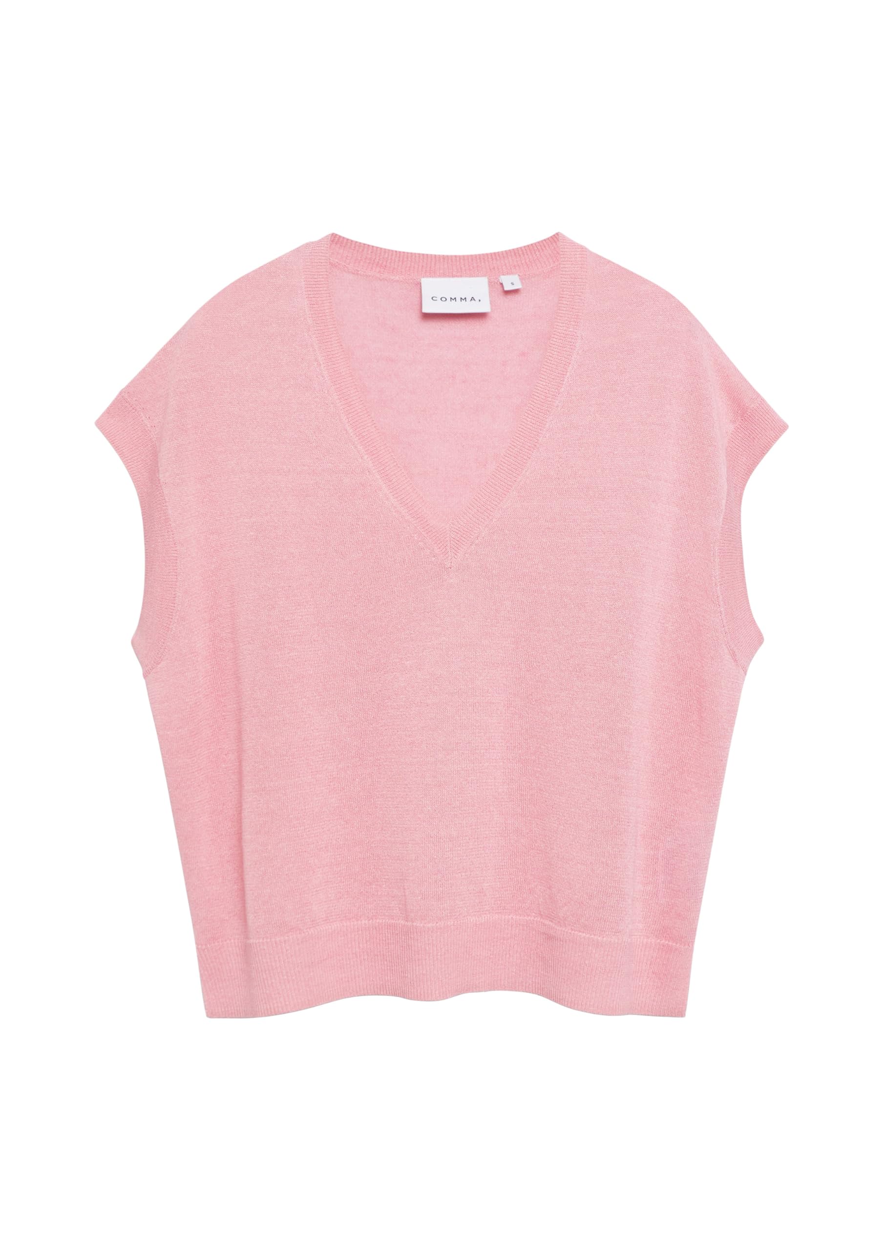 comma-strickpullover-leinenmix-gr-l-damen-pullover-v-ausschnitt image 4