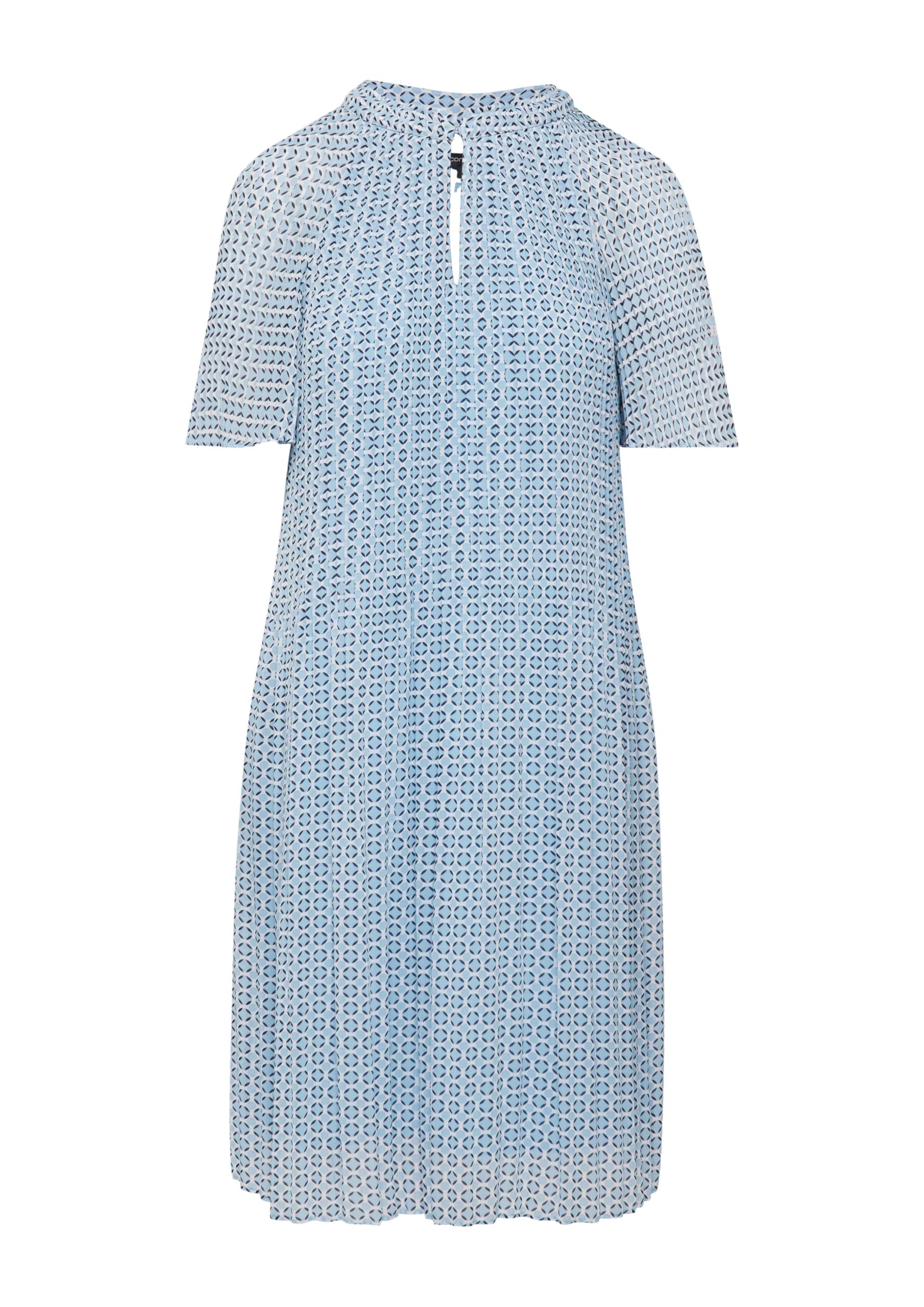 comma-plissee-kleid-chiffon-midi-gr-42-flie-end image 3