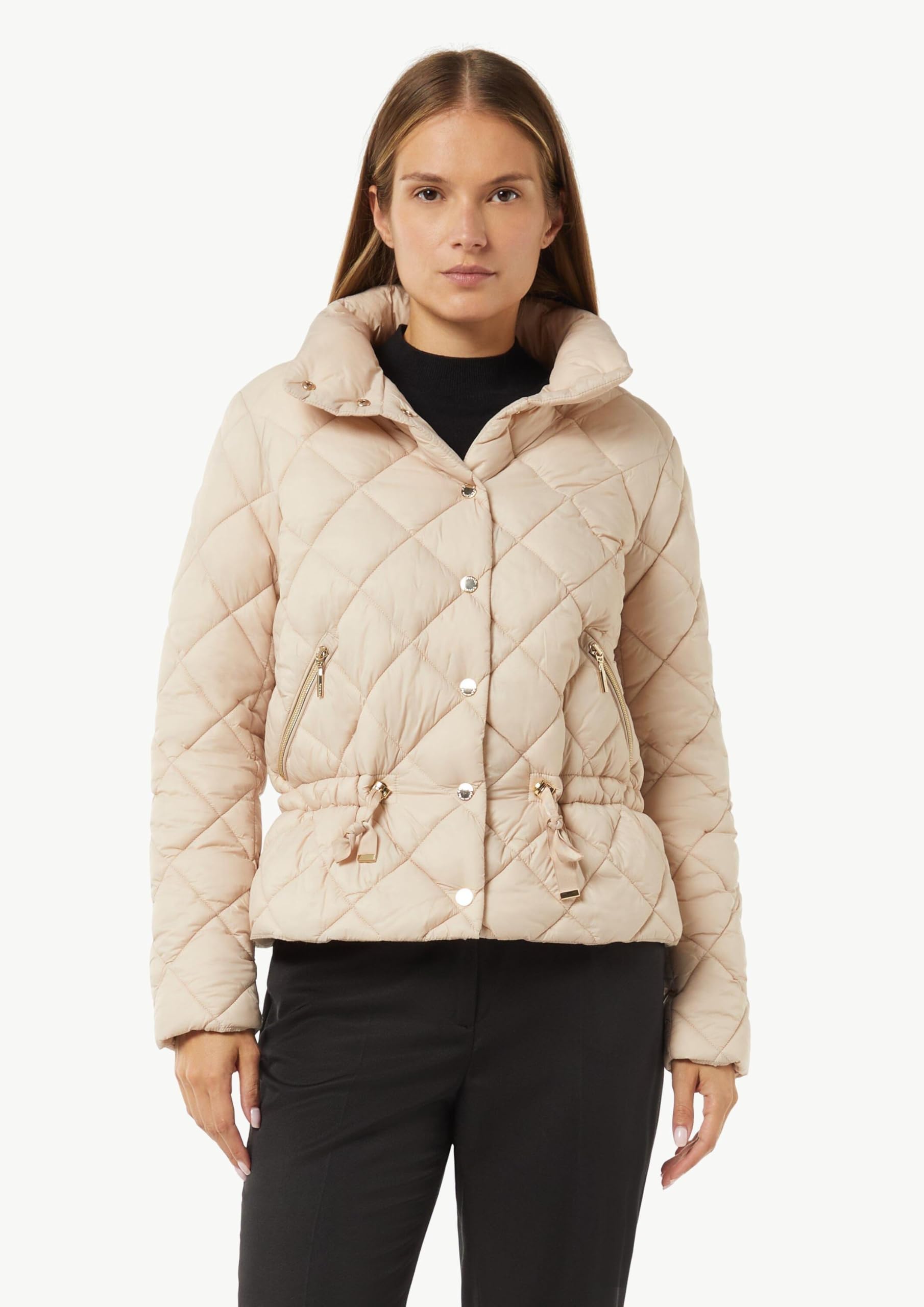 comma-steppjacke-gr-40-beige-mit-taillendetail image 5