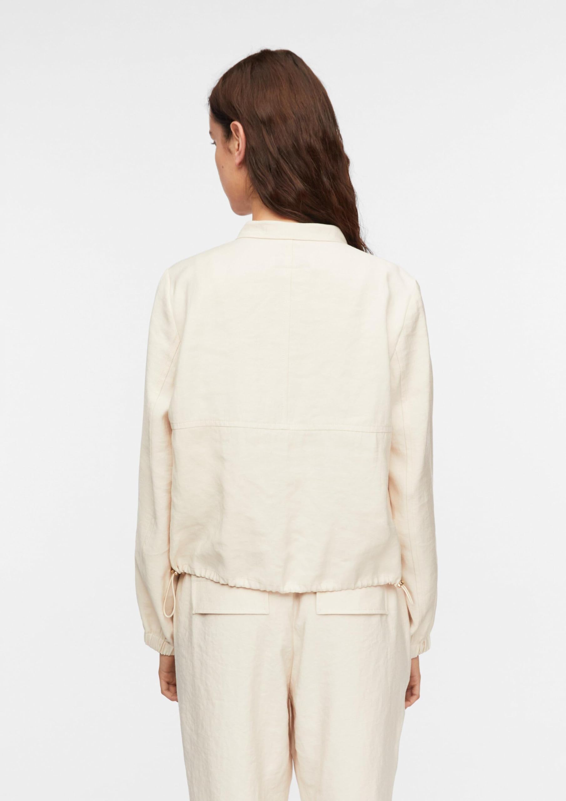 comma-indoor-jacke-boxy-fit-blouson-mit-cargotaschen image 7