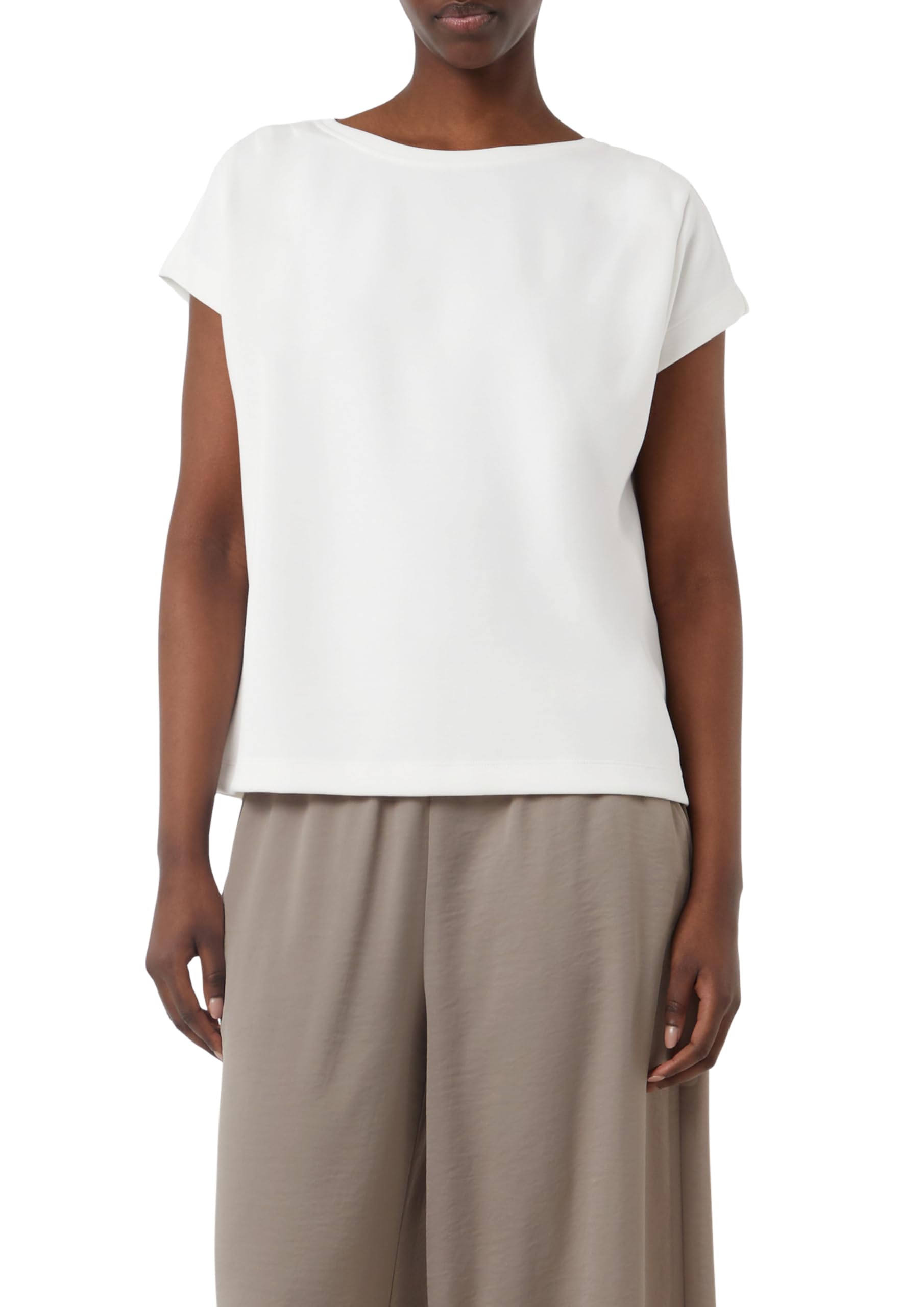 comma-sweatshirt-kurzarm-damen-gr-e-40-braun image 3