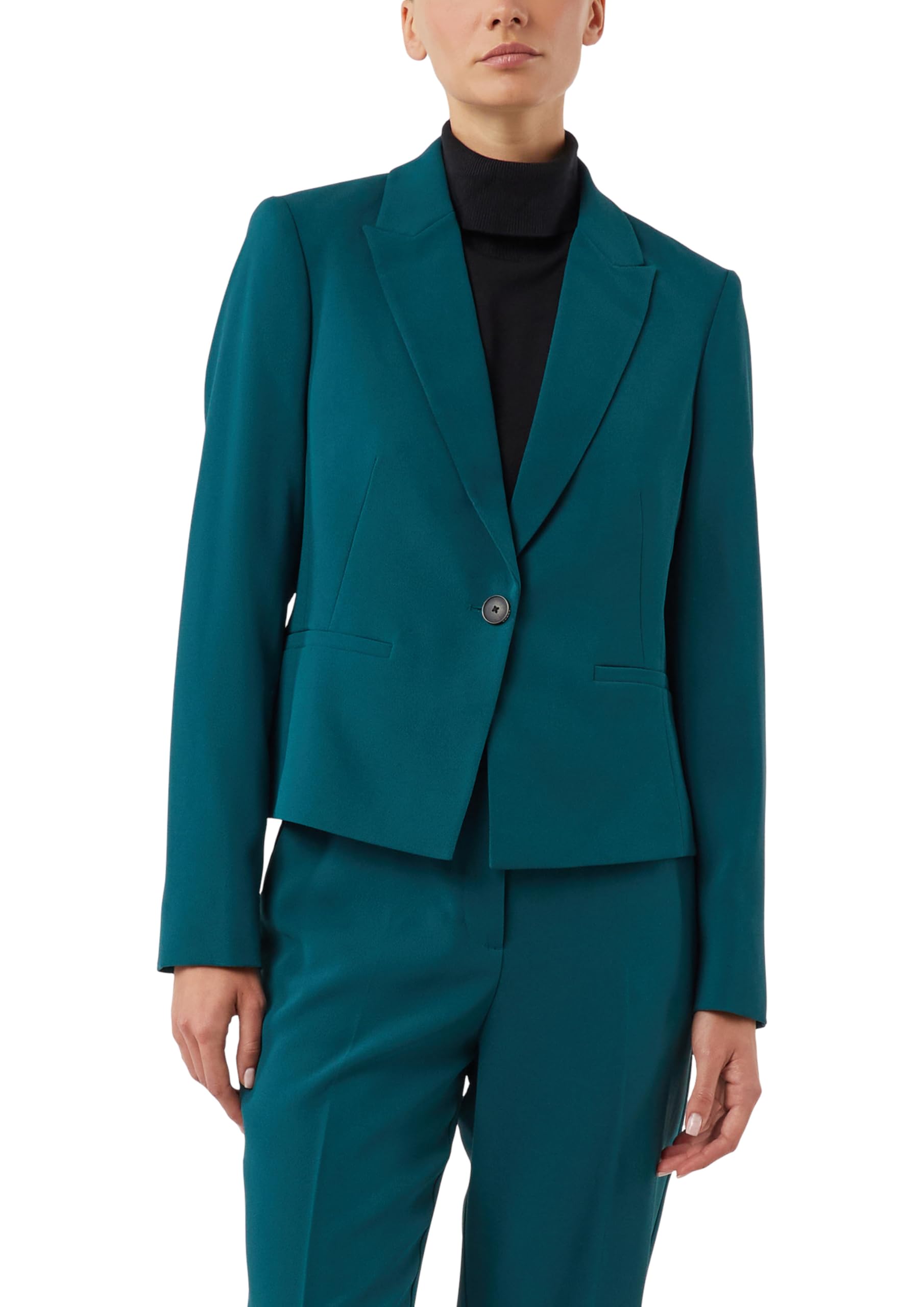 comma-blazer-2173172-crepe-tailliert-gr-42 image 1
