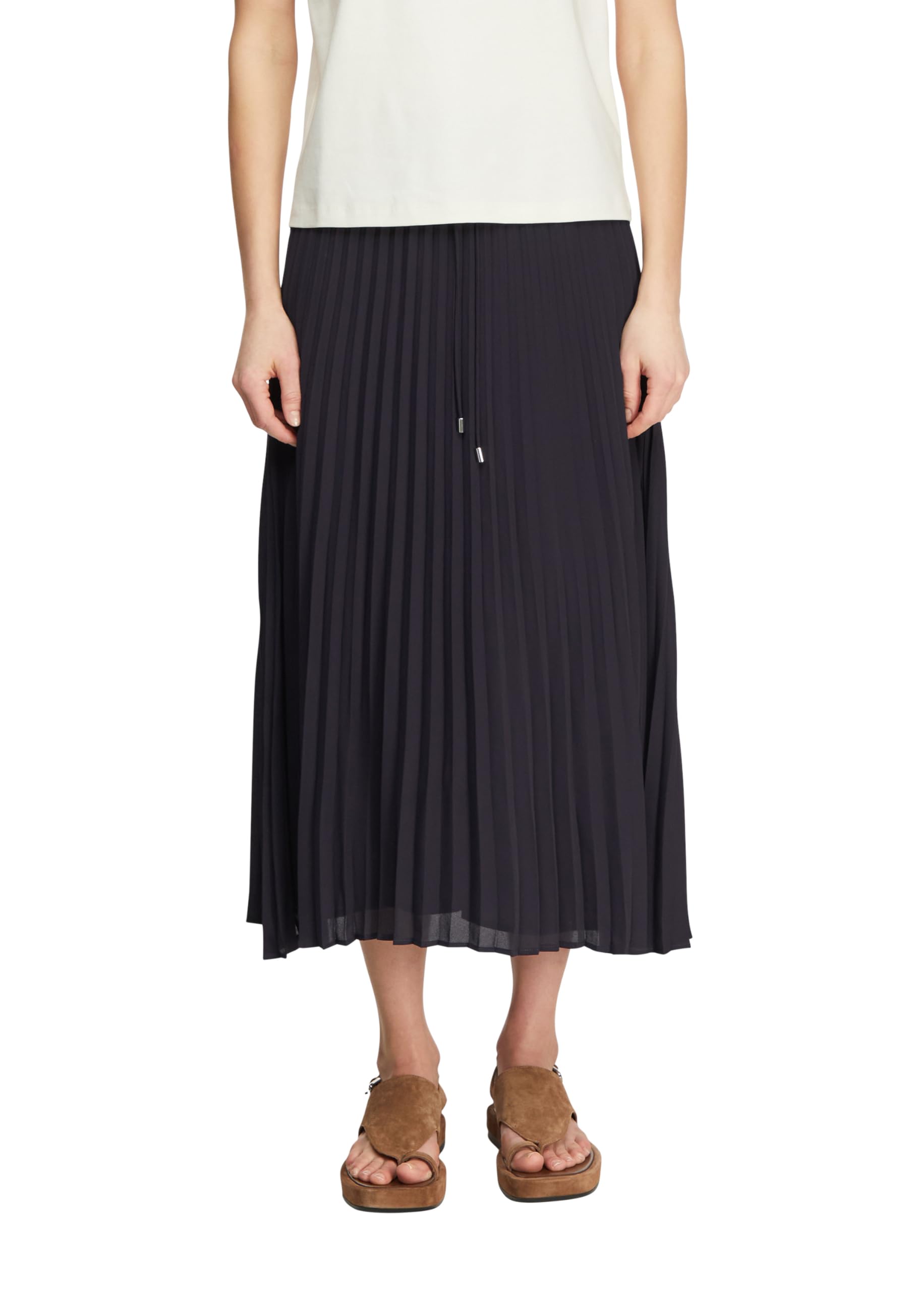 comma-skirts-chiffon-pliss-e-midirock-gr-e-42-tunnelzug image 1