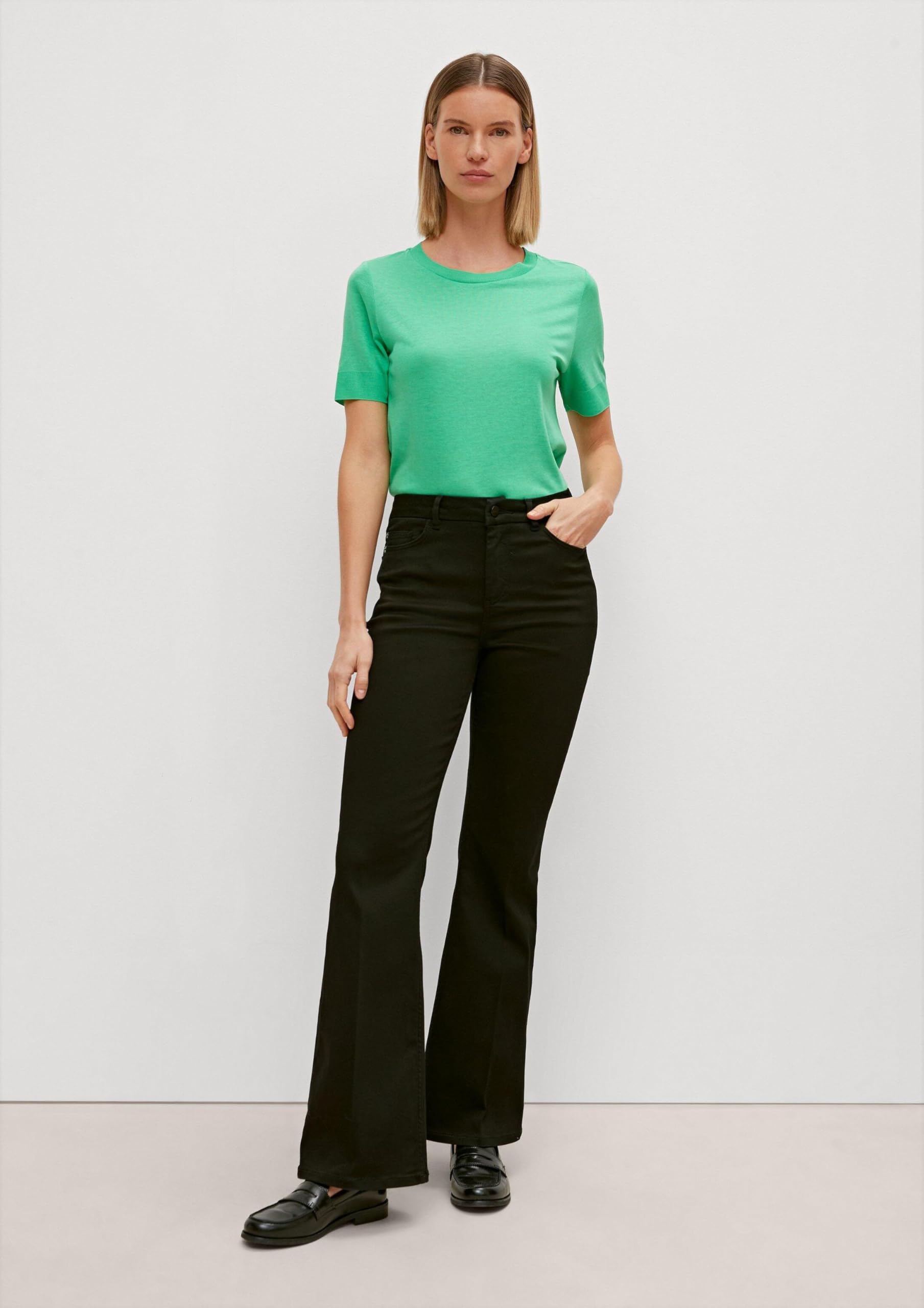 comma-loose-hose-flared-leg-gr-36-webware-bindeg-rtel image 7