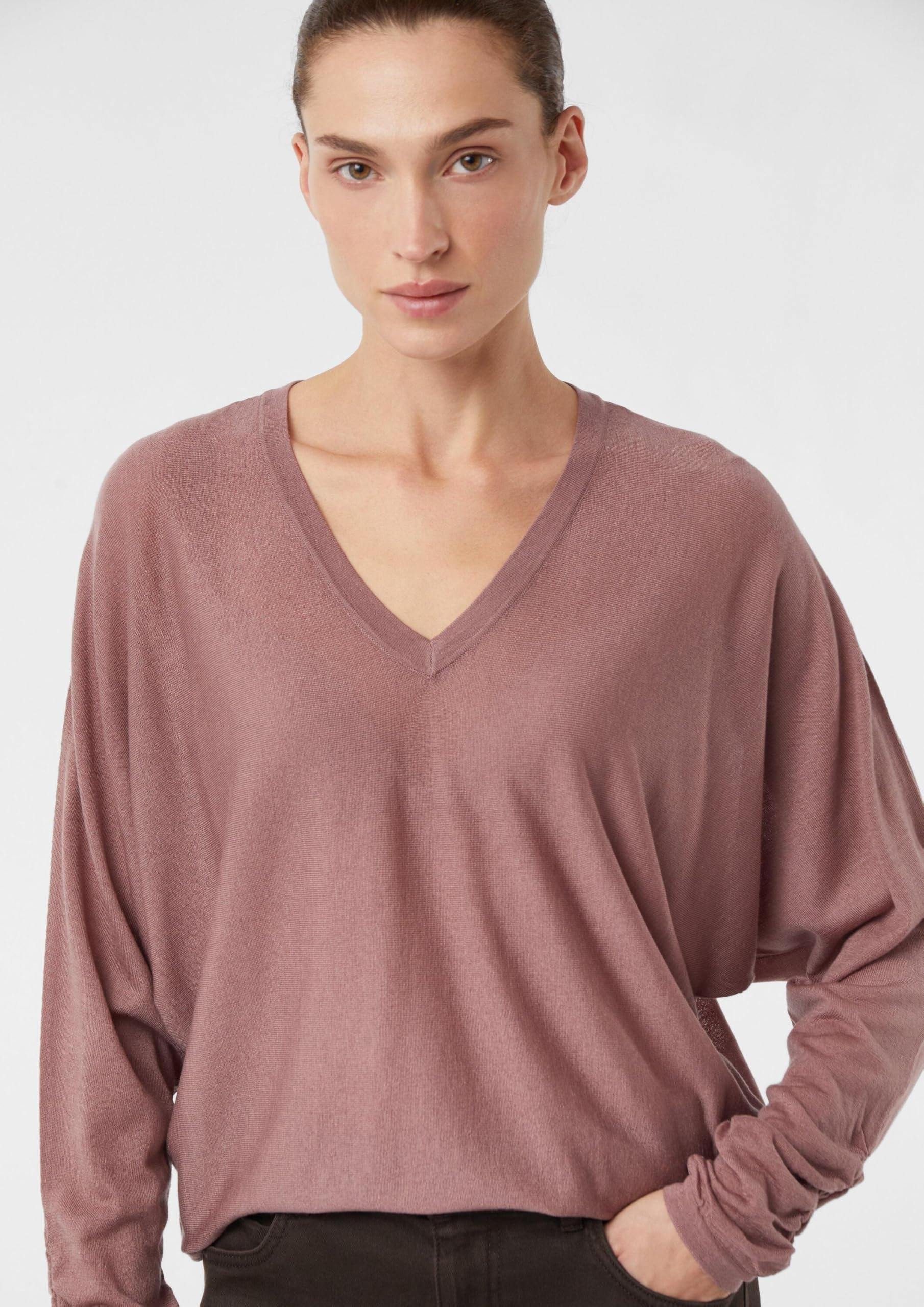 comma-feinstrickpullover-damen-gr-l-mit-raffung image 6