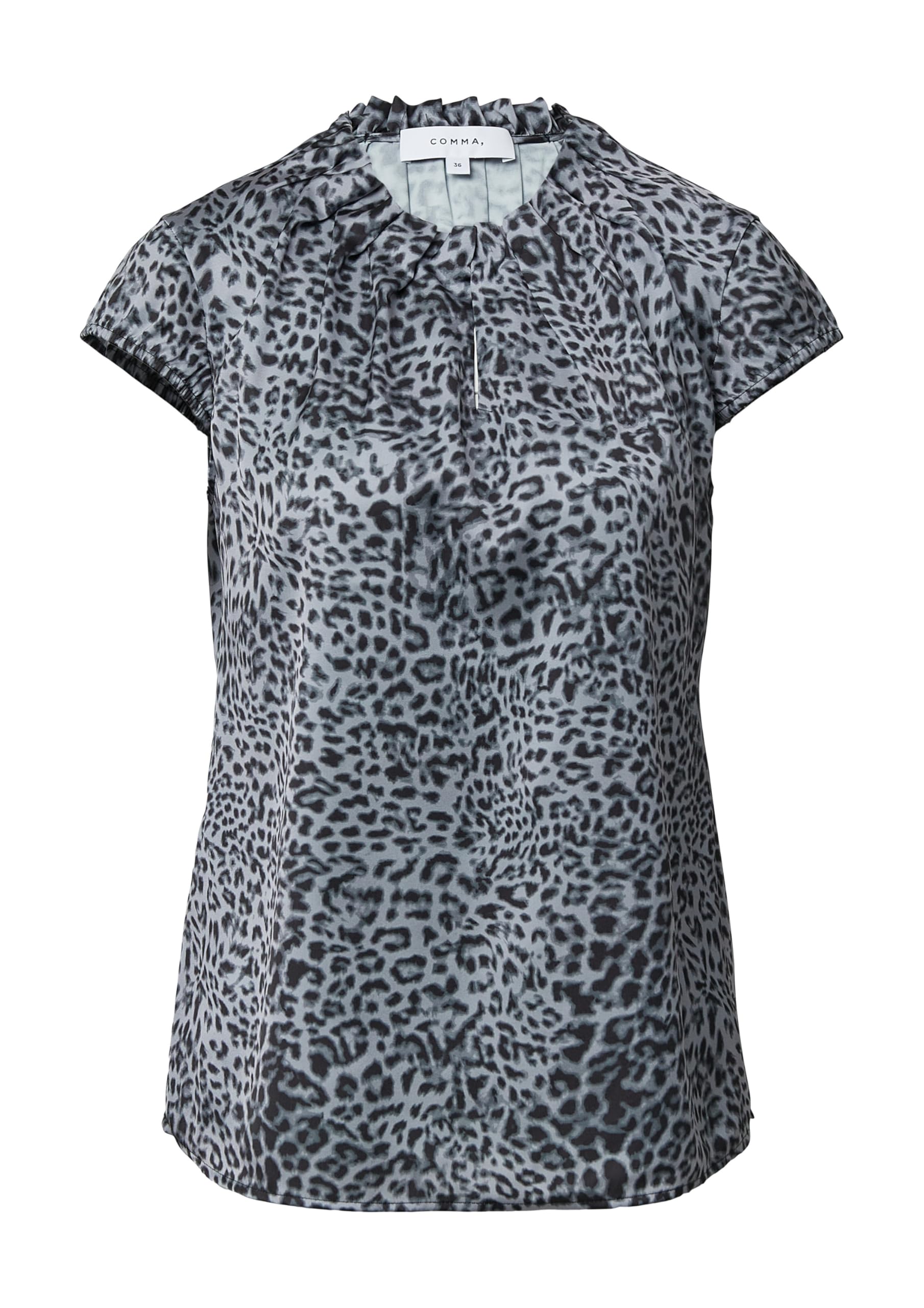 comma-sonja-satinbluse-rmellos-all-over-print-gr-36 image 3