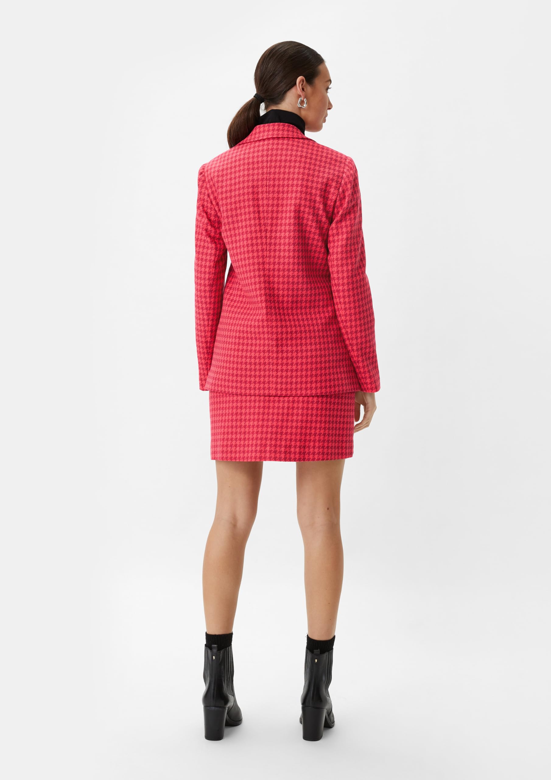 comma-blazers-dobby-blazer-hahnentritt-muster image 6