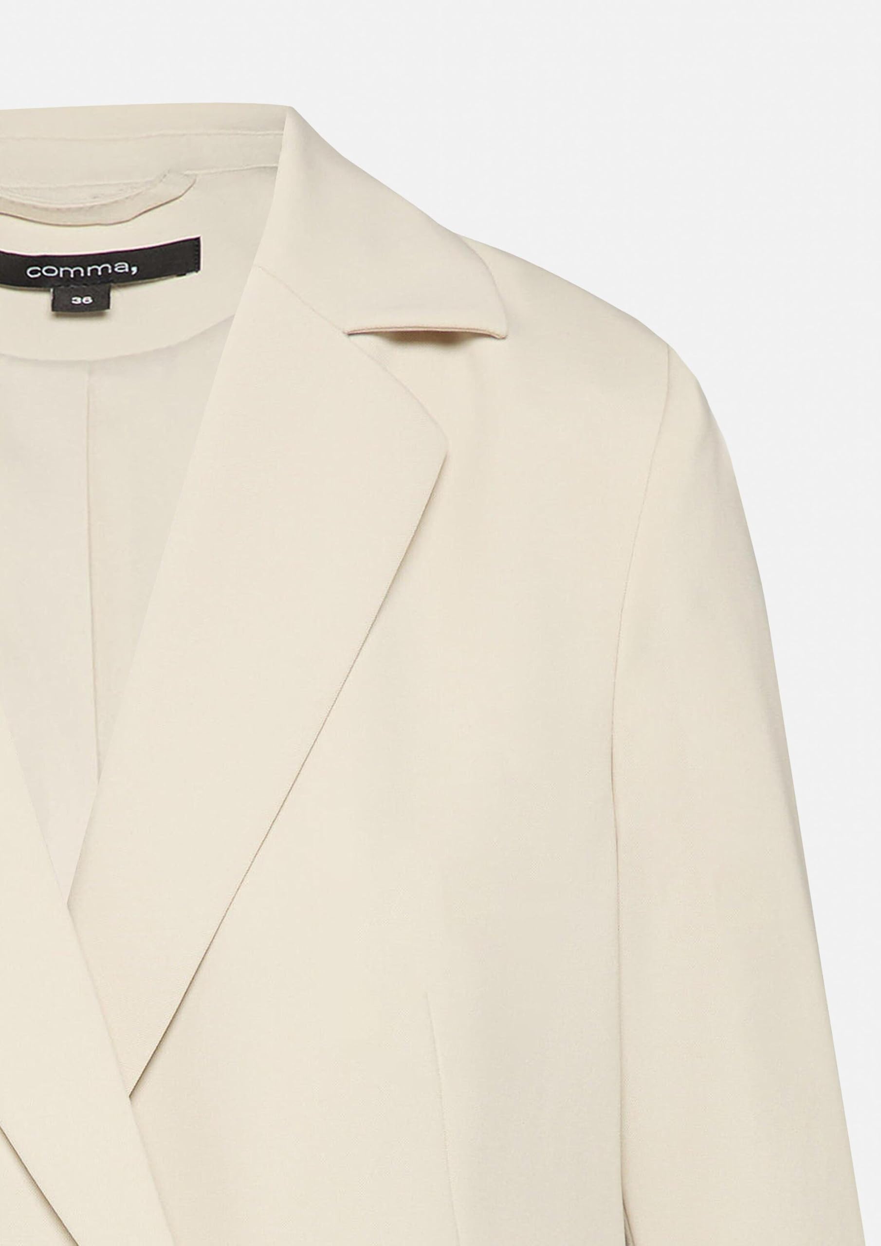 comma-hochwertiger-blazer-mit-asymmetrischem-verschluss-gr-42-smaragd image 6