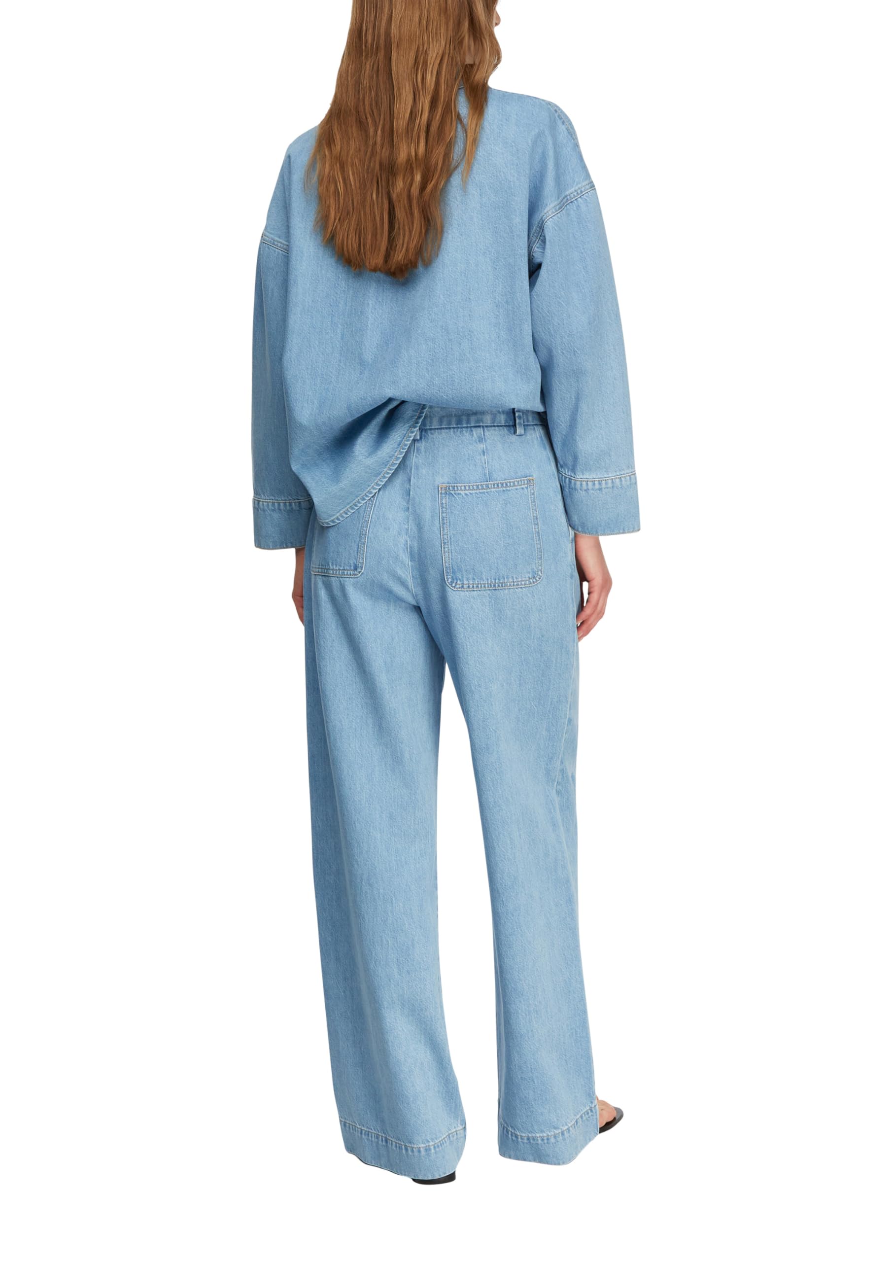 comma-jeans-wide-leg-high-rise-gr-e-38-lyocell-denim image 2
