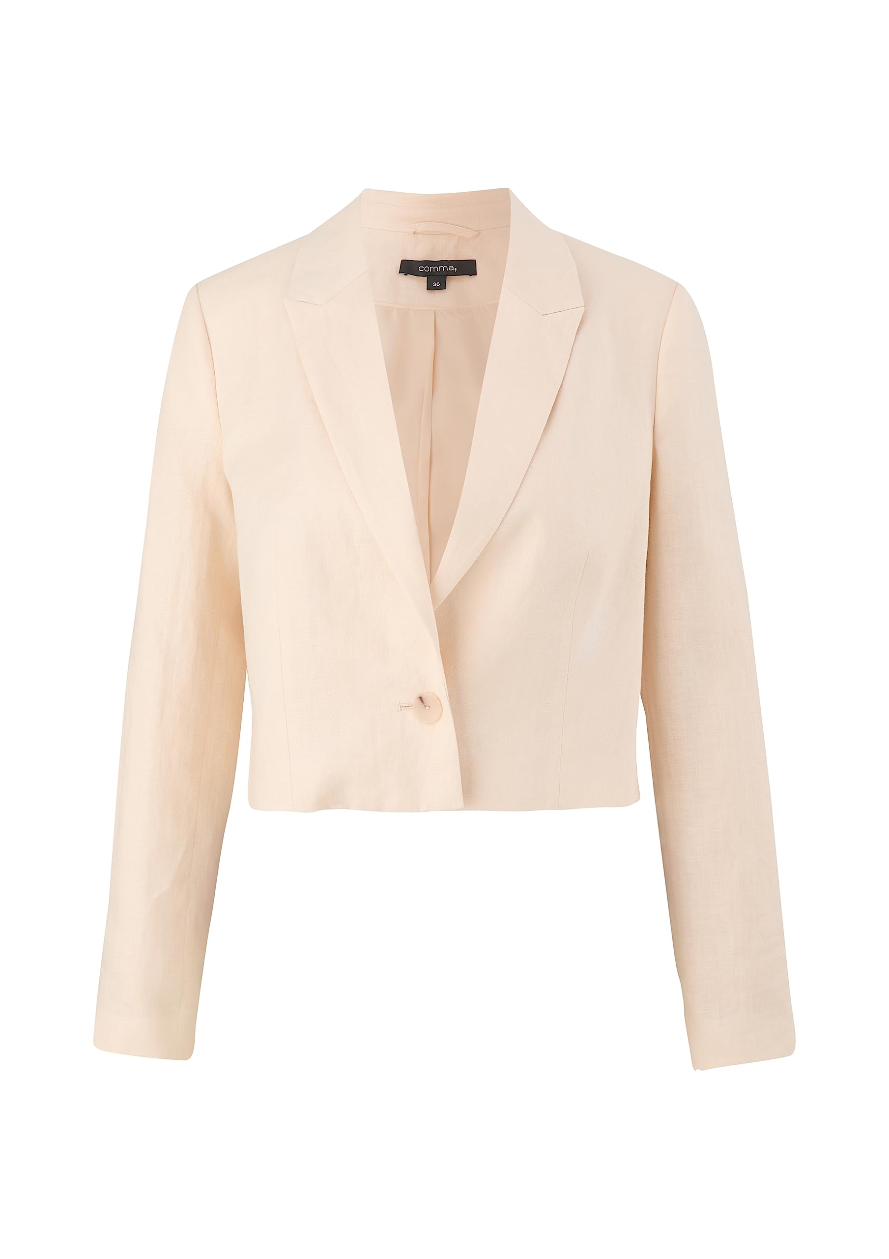 comma-blazer-leinen-damen-gr-e-38-business image 4