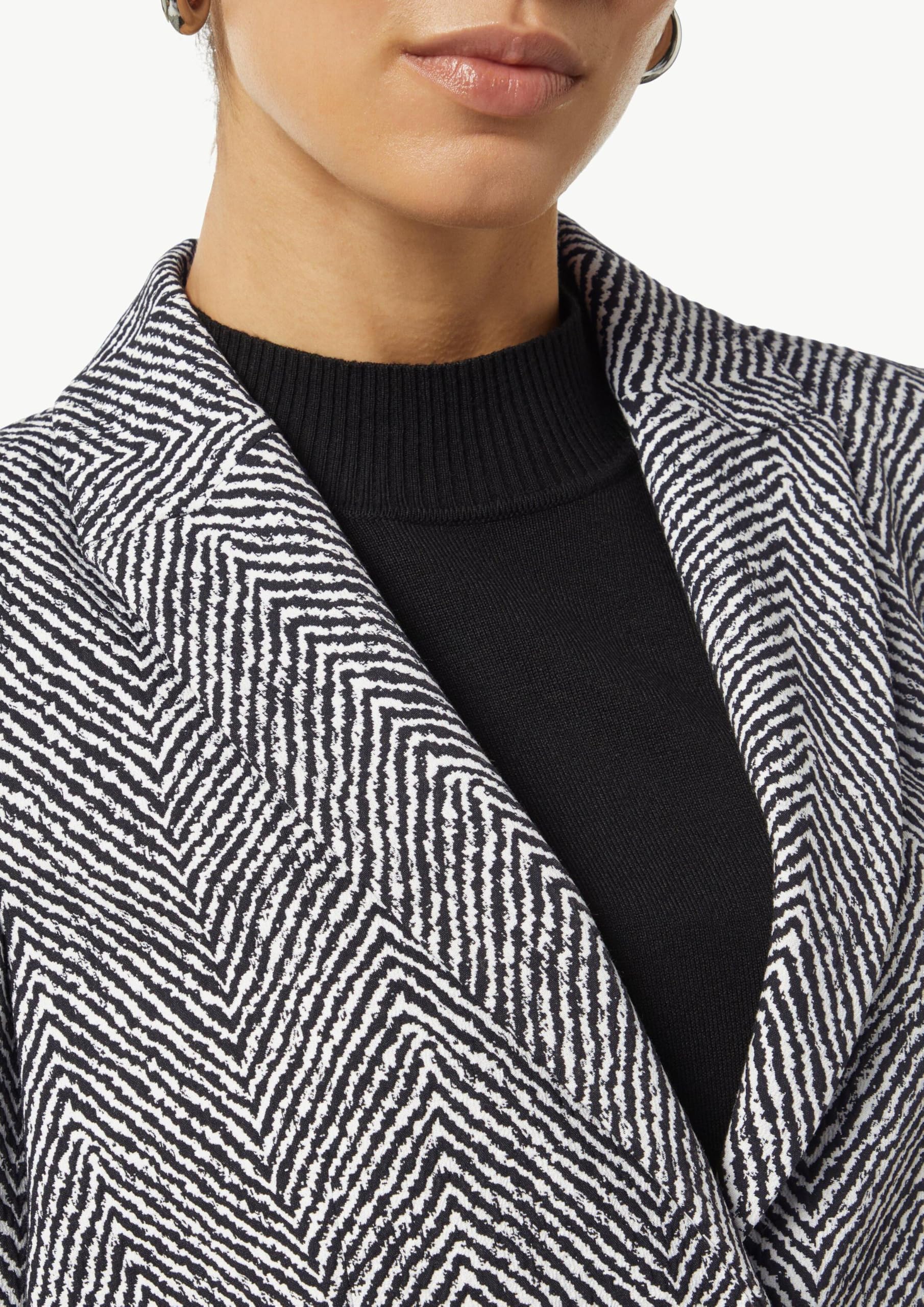 comma-blazer-jacquard-damen-gr-e-44-mit-strukturmuster image 5