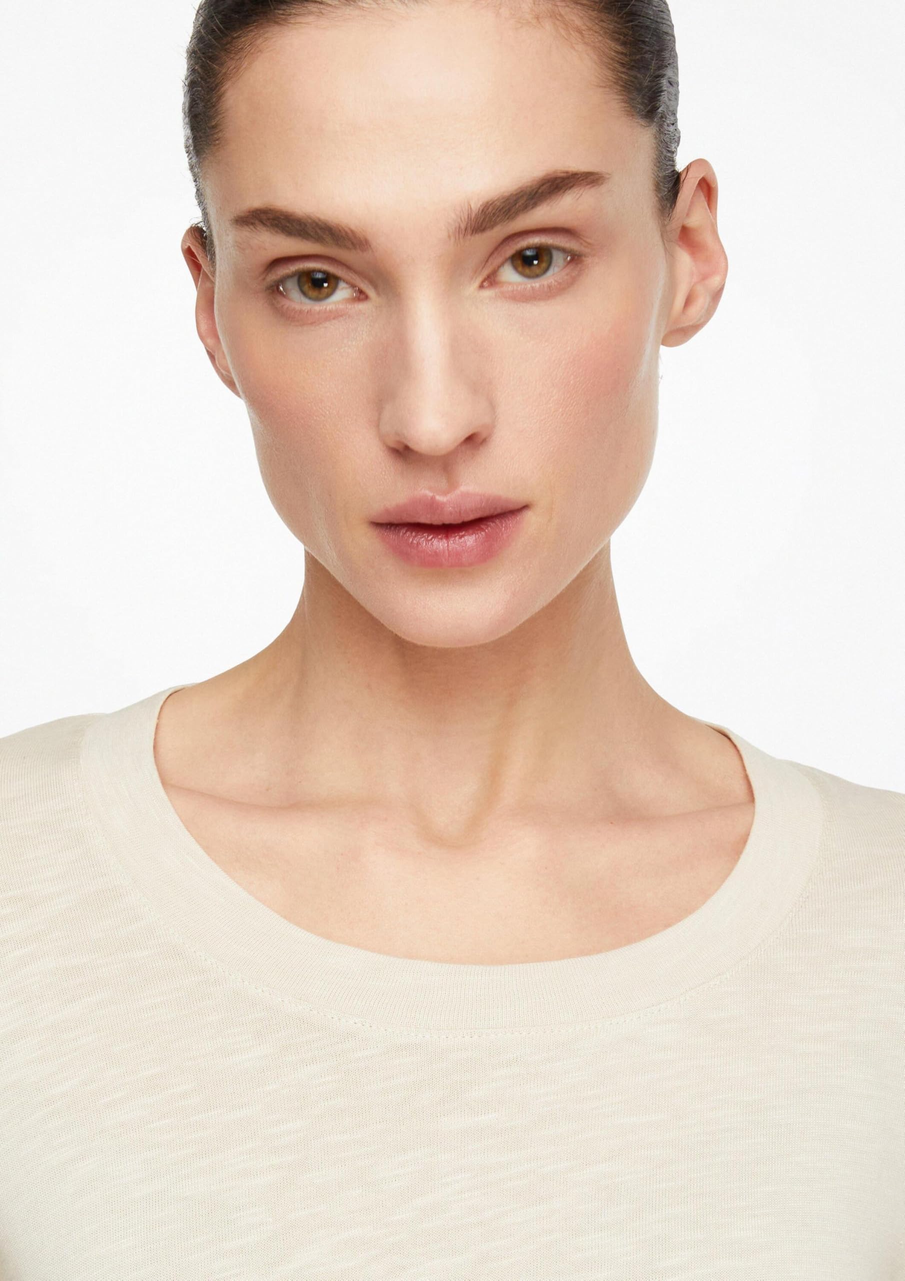 comma-langarm-shirt-rundhals-regular-fit-jersey image 3