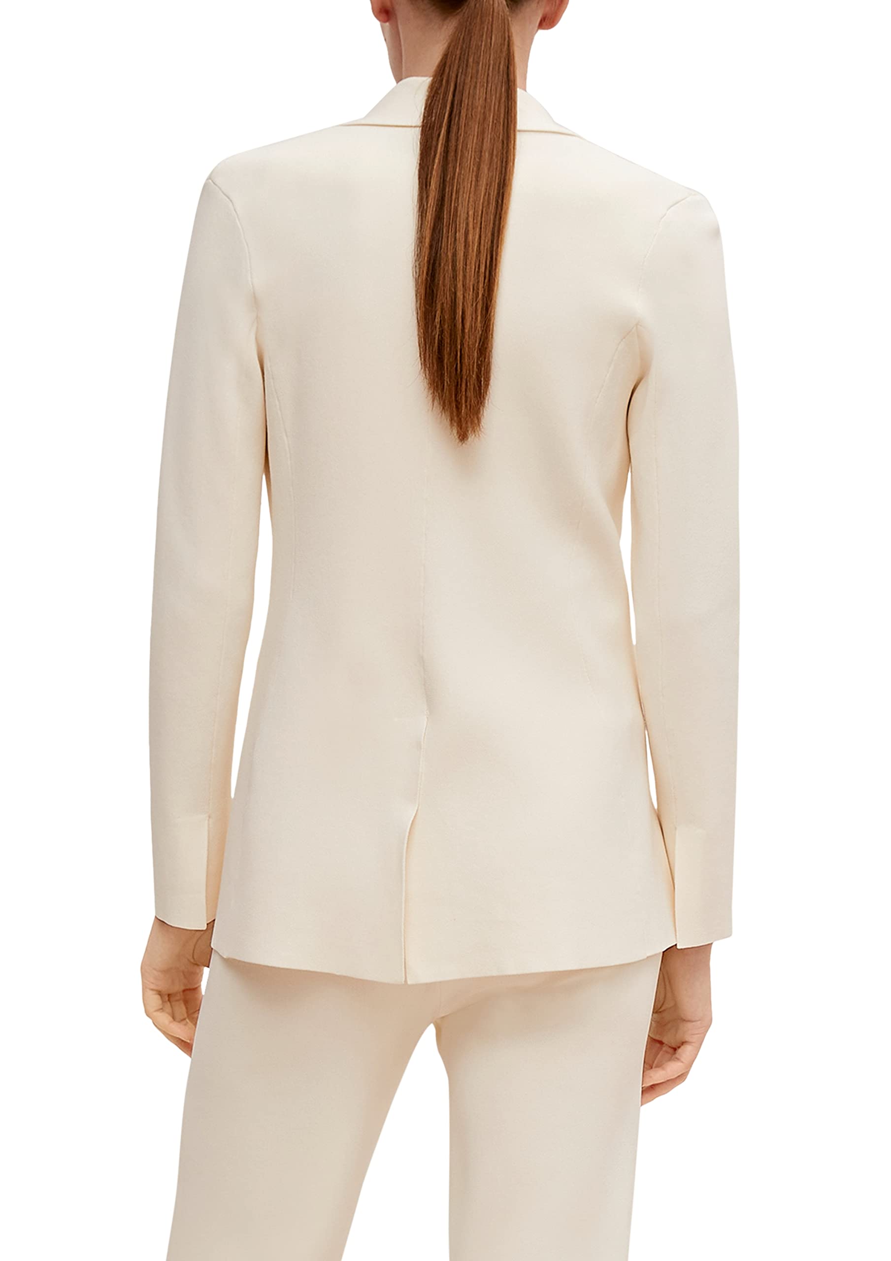 comma-blazer-damen-klassisch-schwarz-sakko image 2
