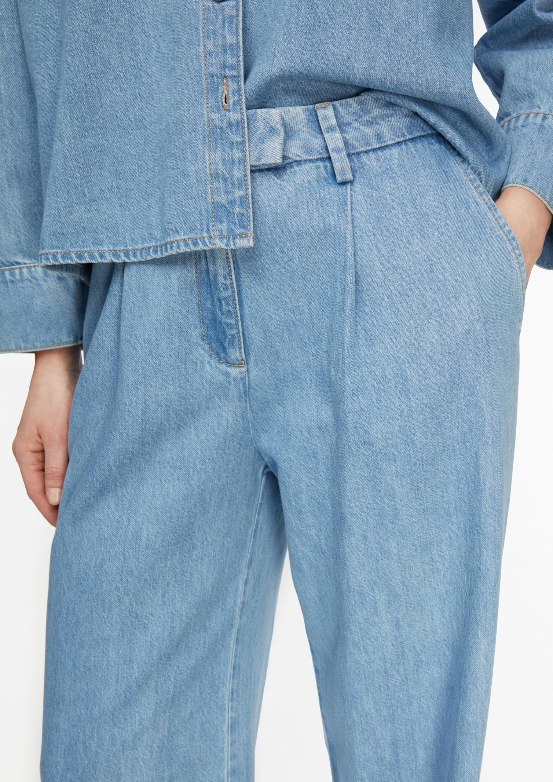 comma-jeans-wide-leg-high-rise-gr-e-38-lyocell-denim image 3