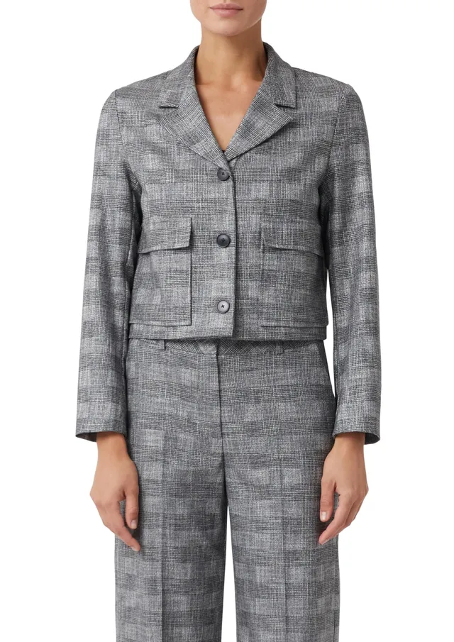comma-blazers-kurze-blazerjacke-taschen-gr-42 image 1