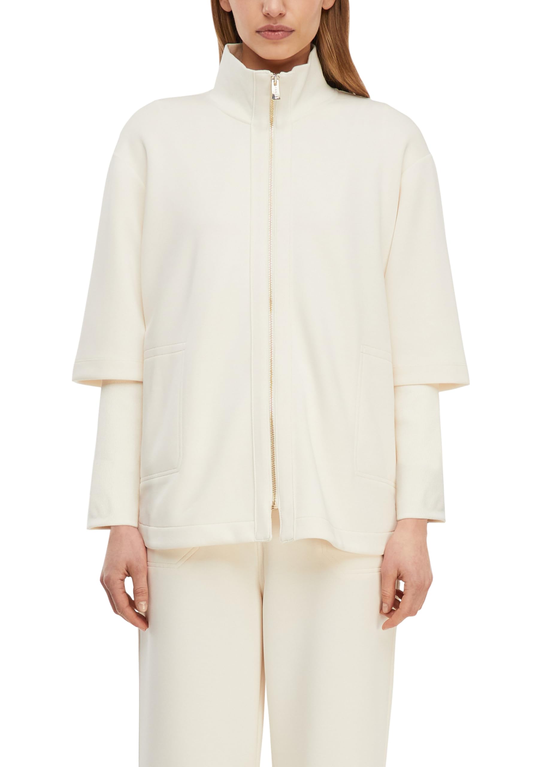 comma-jackets-sweatjacke-jersey-jacke-gr-e-42-mit-rippdetails image 1