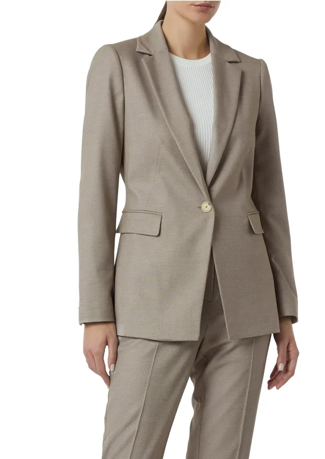 comma-blazers-blazer-tailliert-struktur-damen image 1