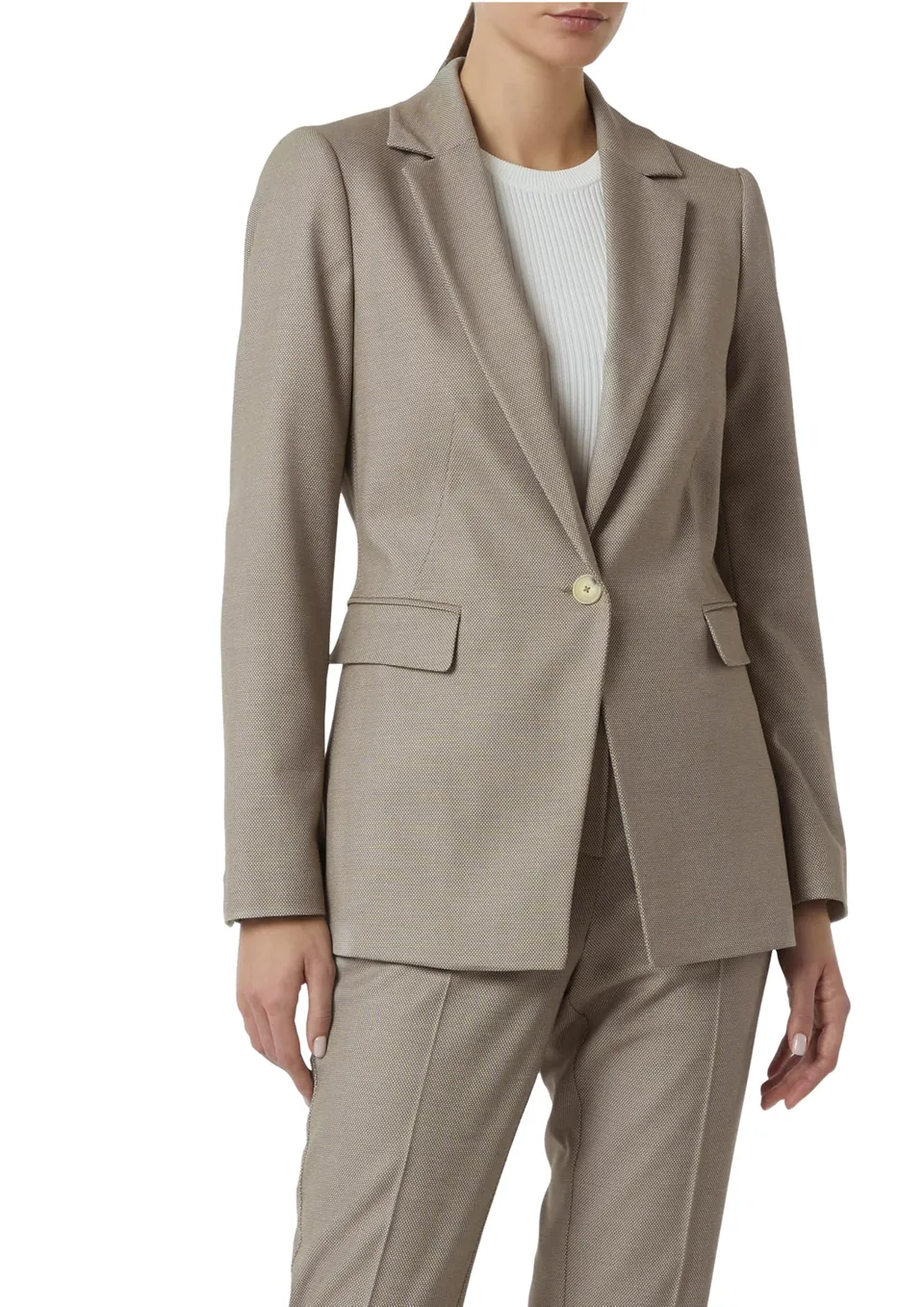 comma-blazers-blazer-tailliert-struktur-damen image 1