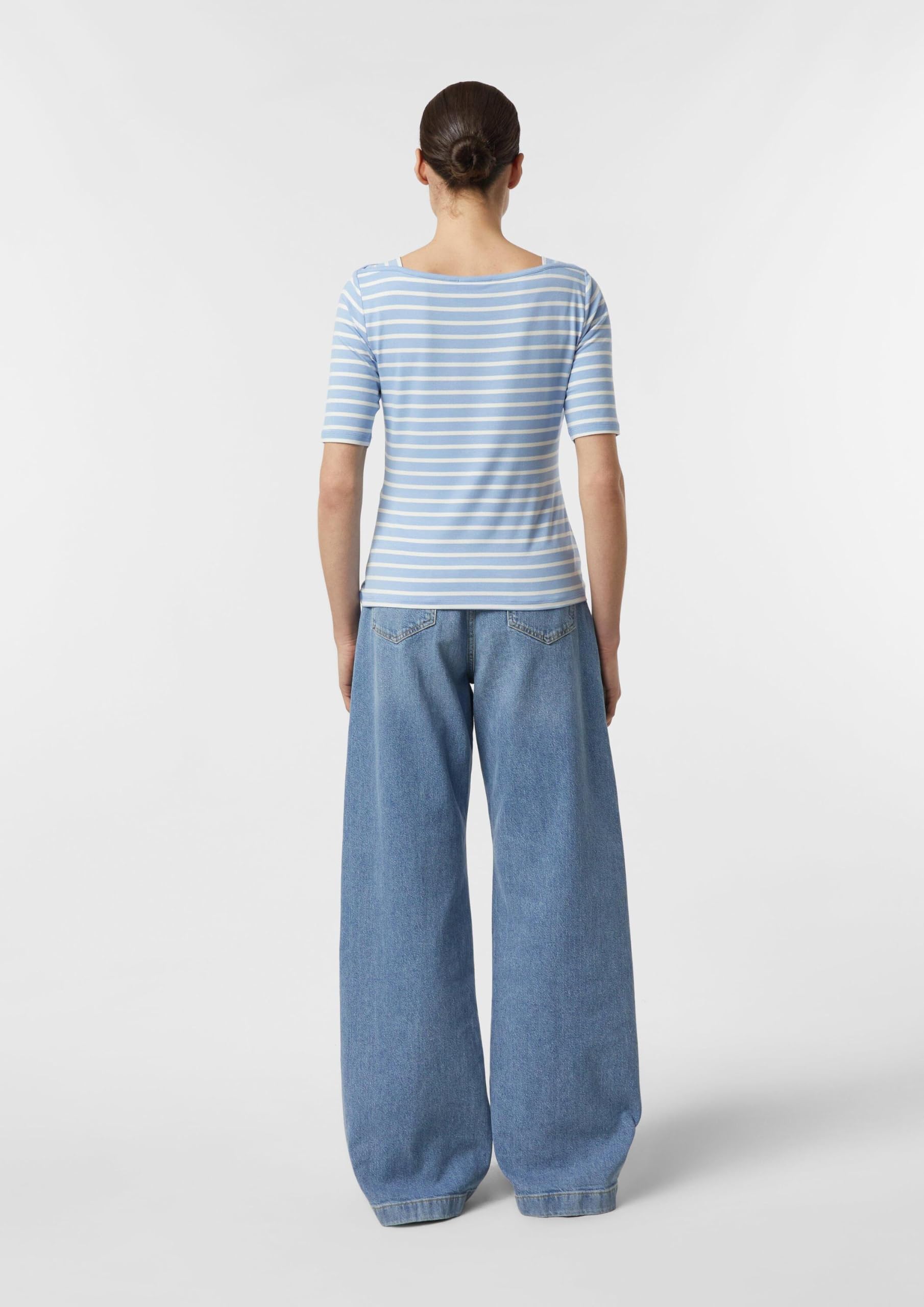 comma-t-shirt-jersey-slim-fit-arktisblau-gr-40 image 7