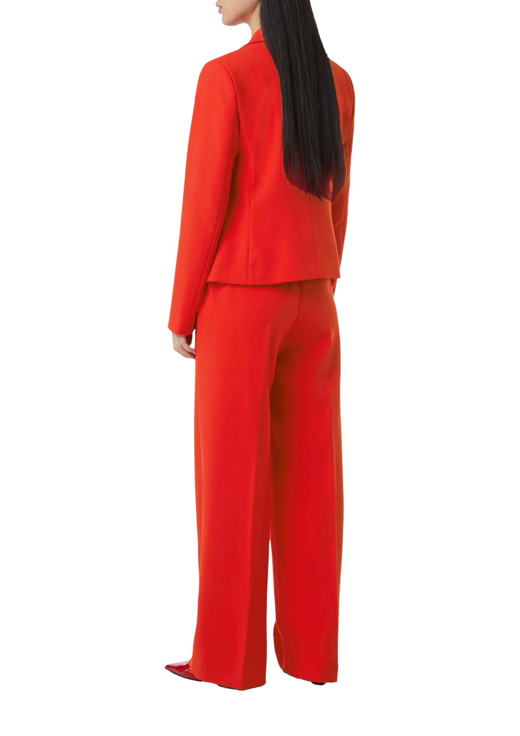 comma-taillierter-blazer-mit-pattentaschen-blazer-gr-36 image 2