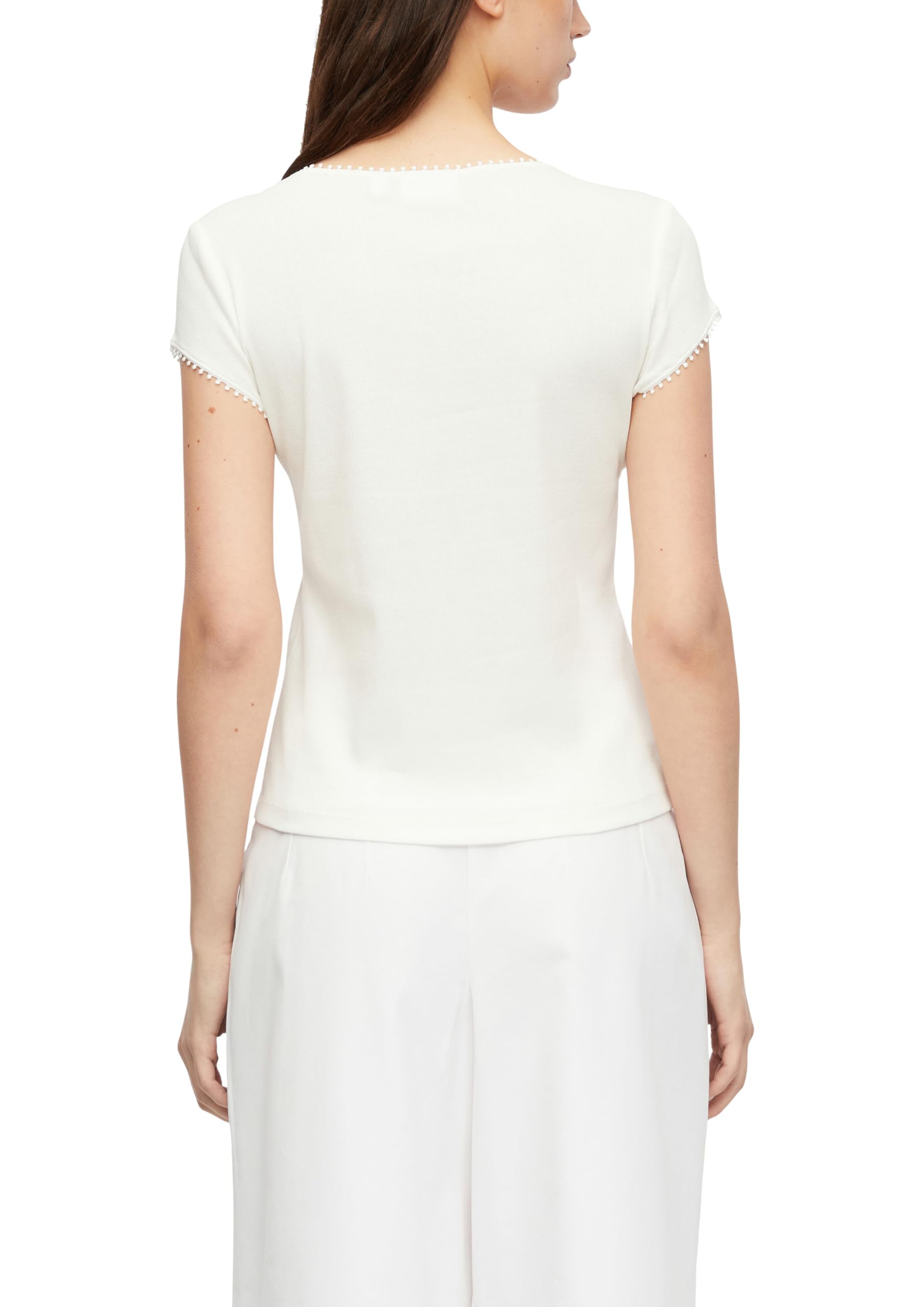 comma-tops-2180206-t-shirt-damen-gr-36-basic image 2