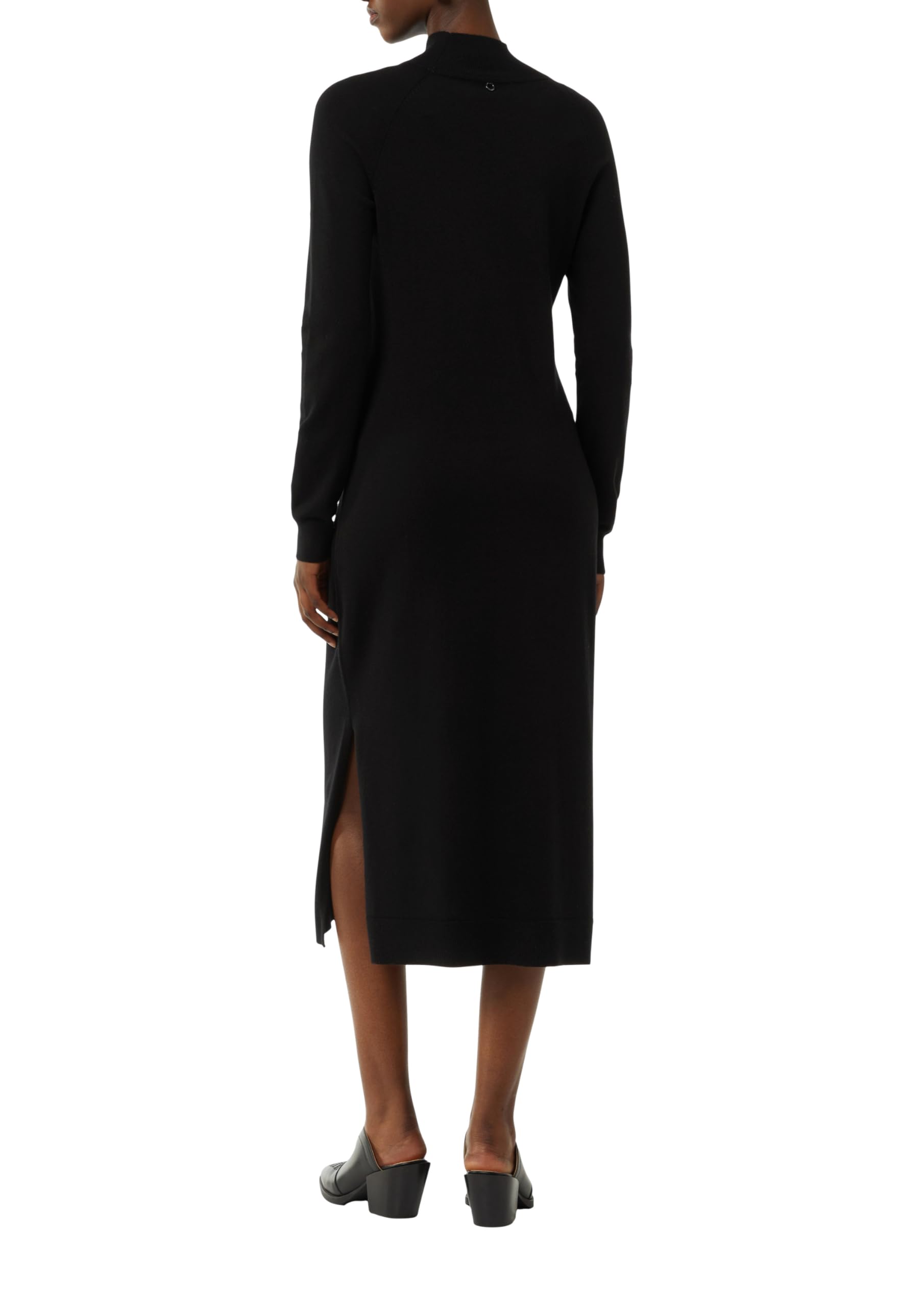 comma-strickkleid-turtleneck-schwarz-gr-36 image 2