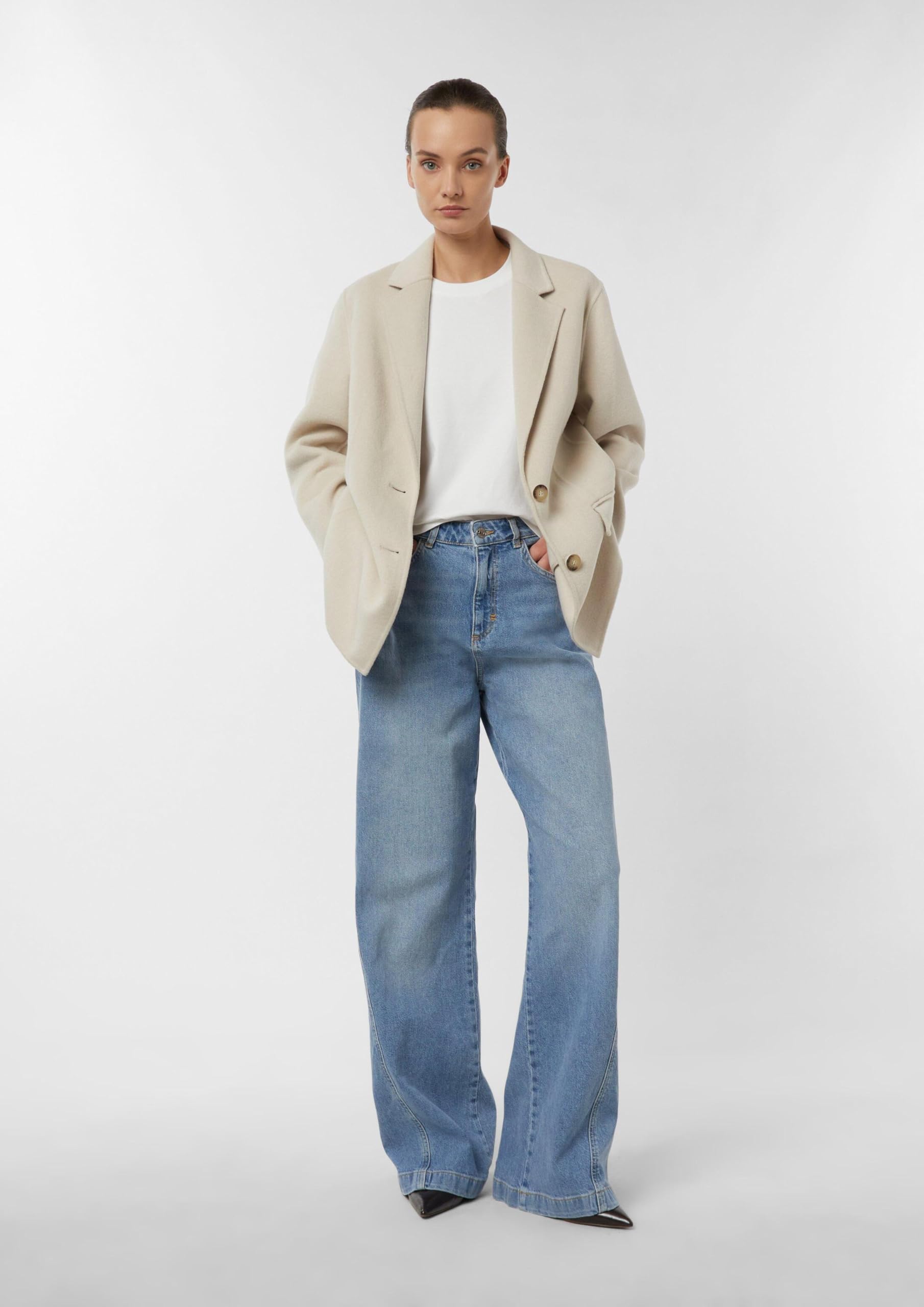 comma-jeans-wide-leg-gr-40-hellblau-high-rise image 7