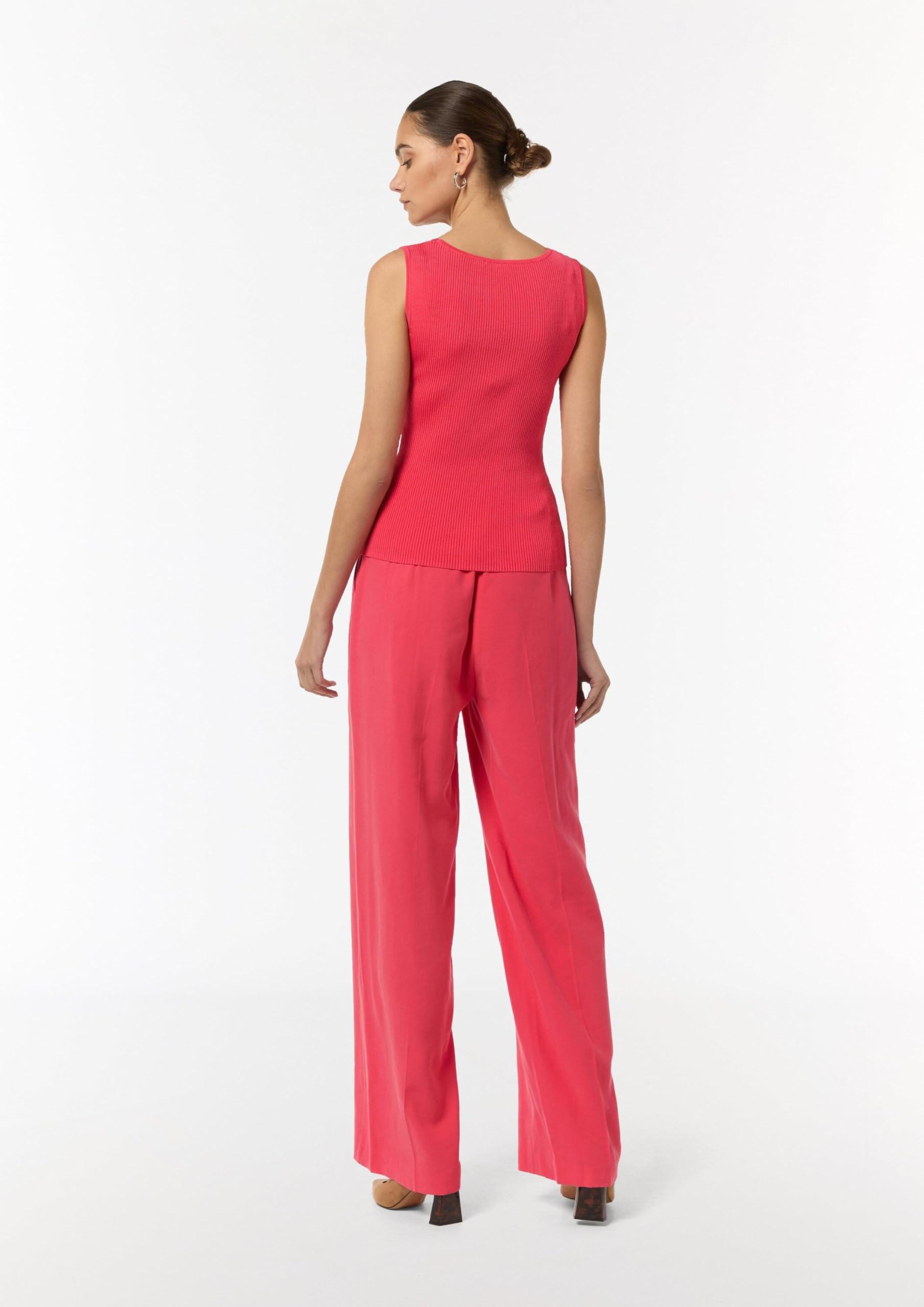 comma-strickpullunder-damen-blau-viskosemix-slipover image 7