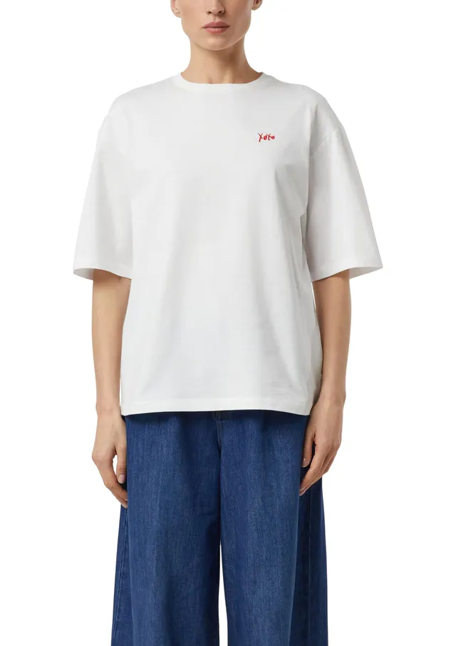 comma-t-shirt-2176273-damen-shirt-gr-e-34-mit-r-ckenprint image 1