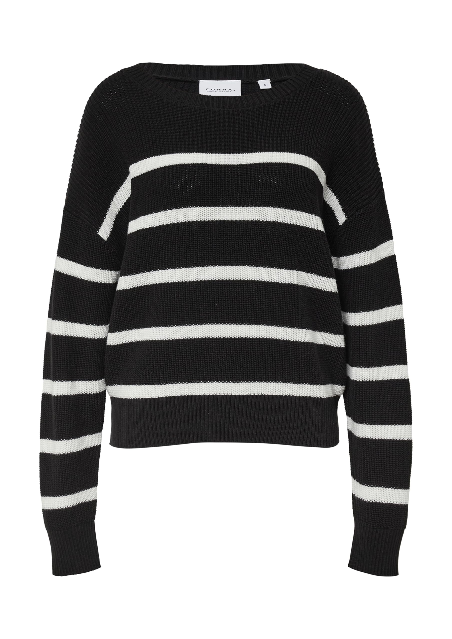 comma-strickpullover-relaxed-fit-streifen-pullover image 4