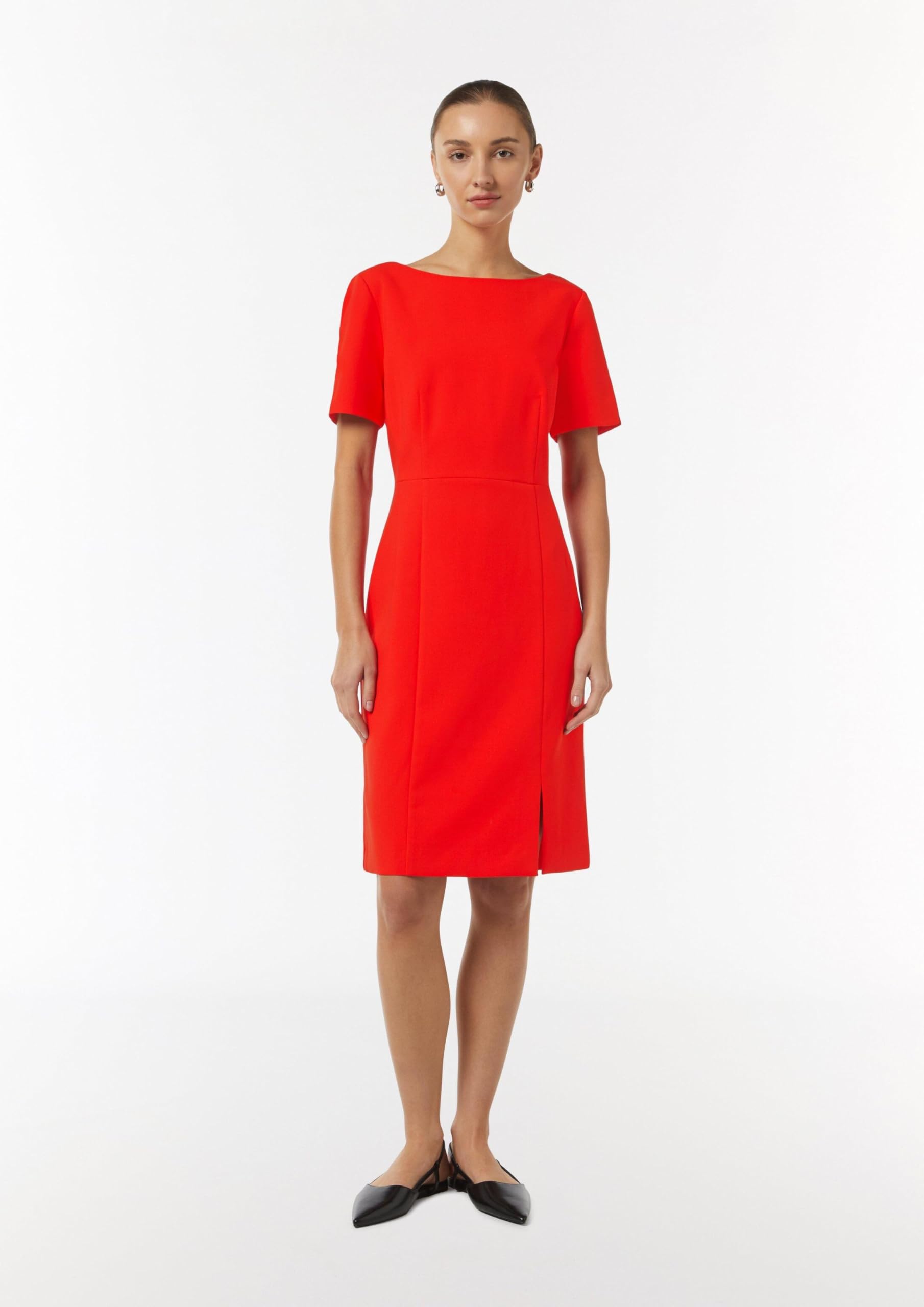 comma-dresses-kleid-2157989-bateau-ausschnitt-rot-3076 image 6