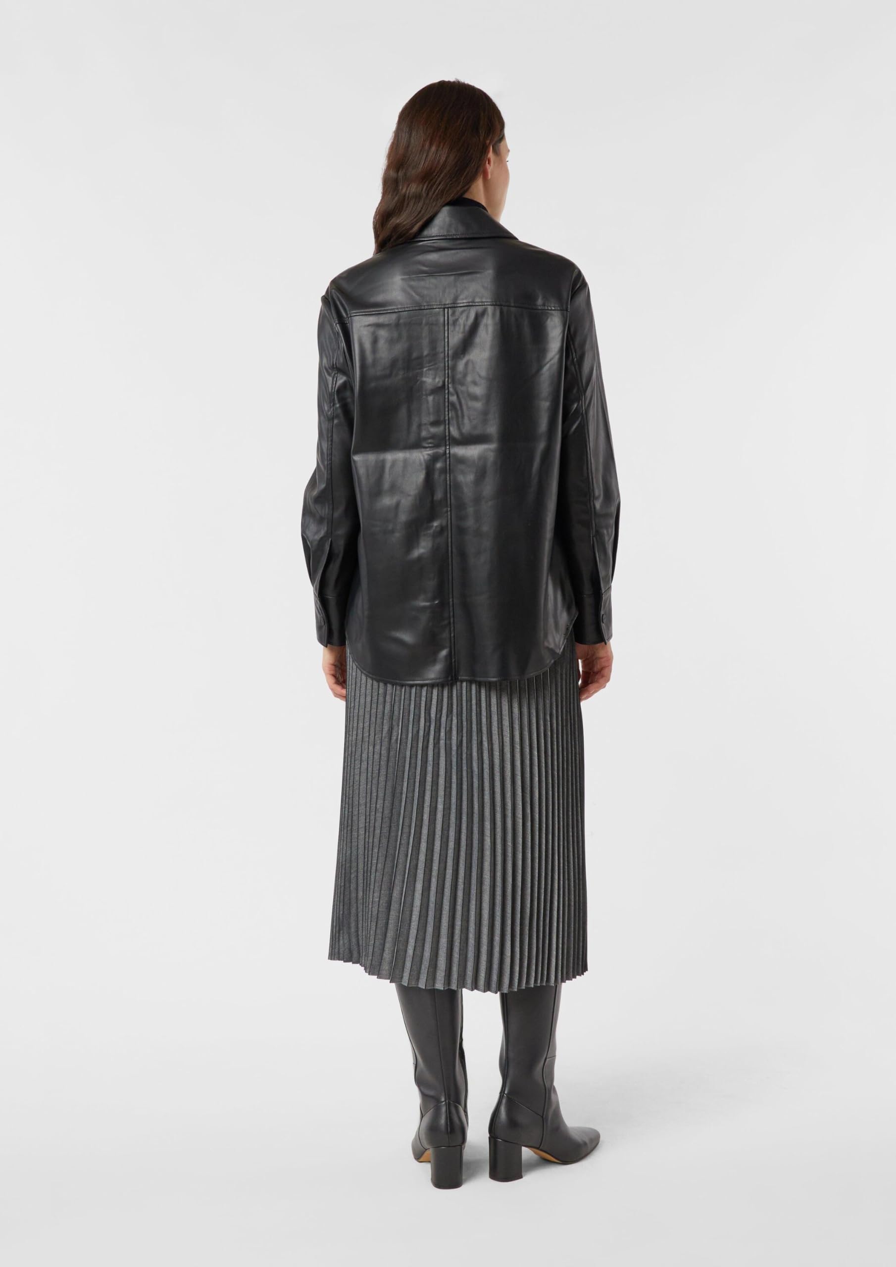 comma-overshirt-kunstleder-jacke-damen-gr-44-lederimitat image 8