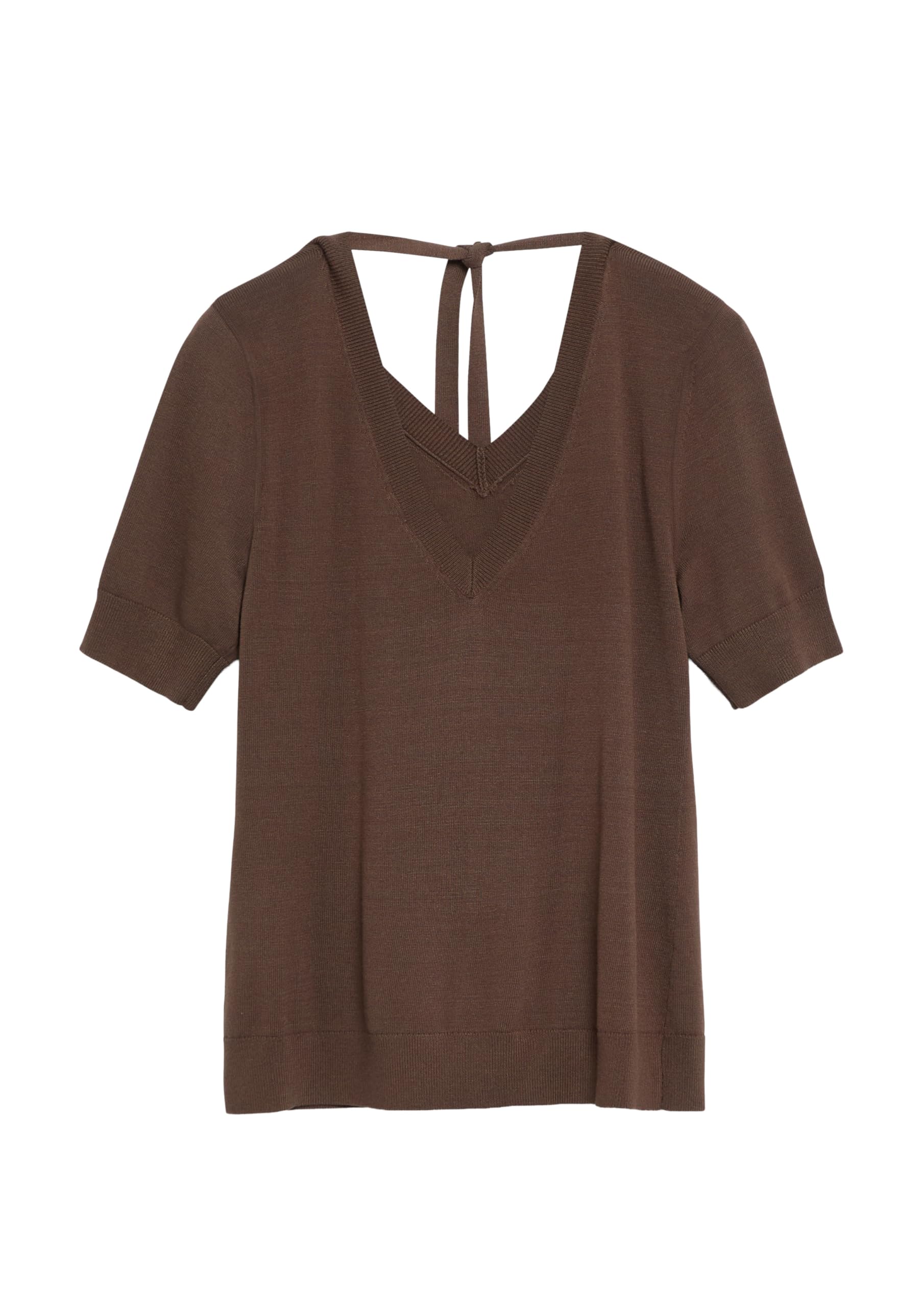 comma-strickpullover-slim-fit-v-ausschnitt-gr-46-braun image 4