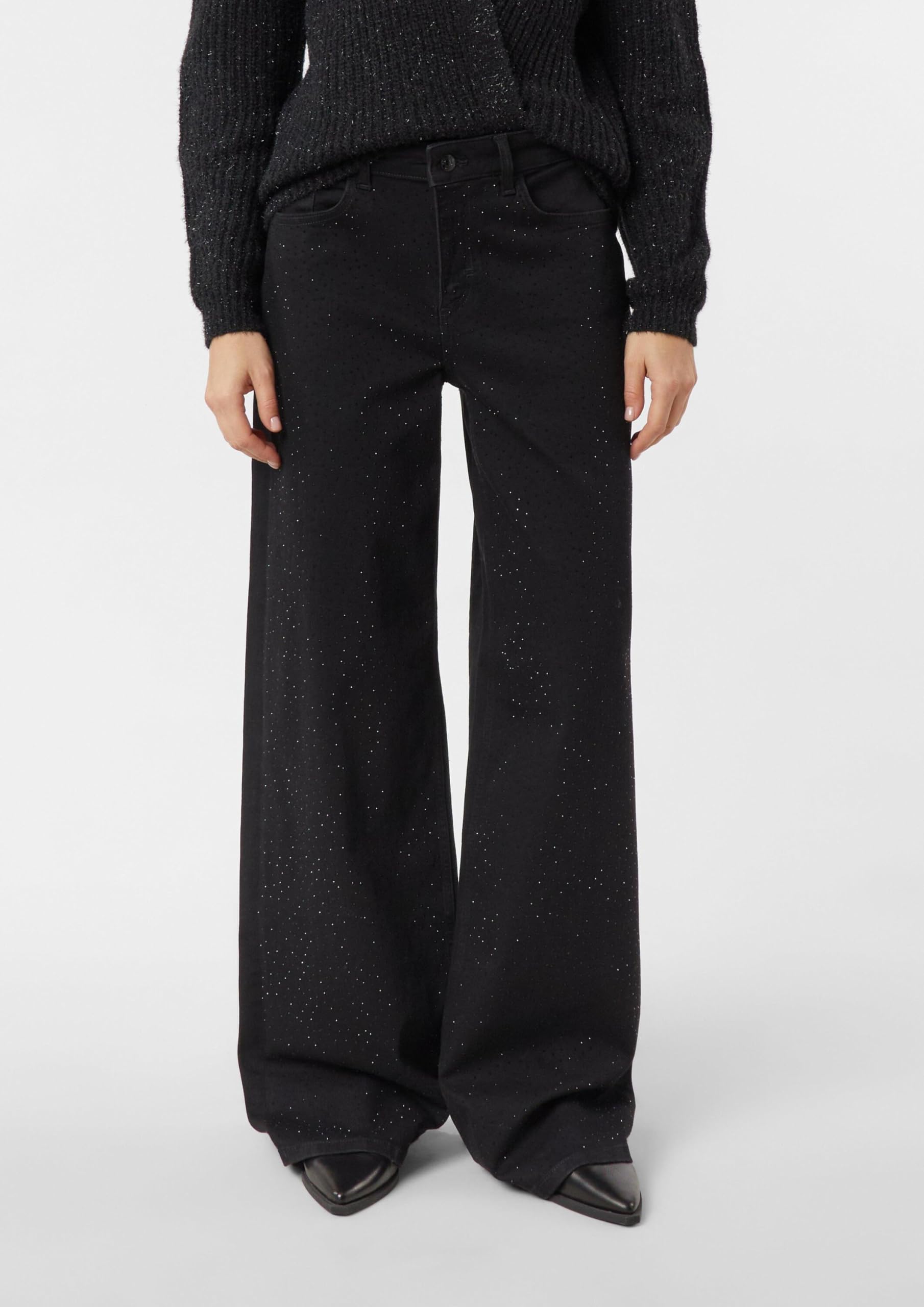 comma-jeans-2175749-flare-jeans-schwarz-40w-32l-schmucksteine image 5