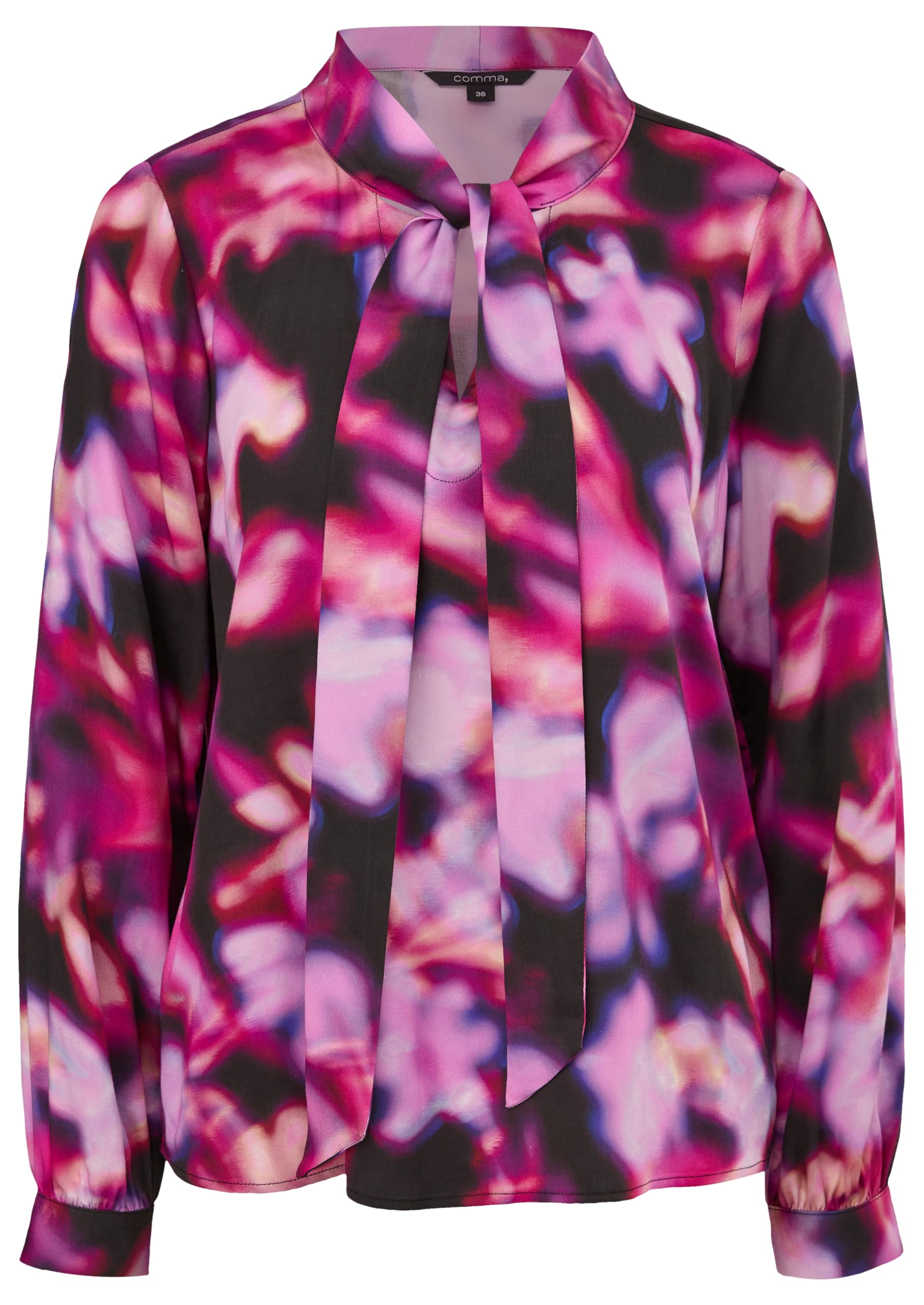 comma-schluppenbluse-bluse-mit-allover-muster-gr-e-38 image 8