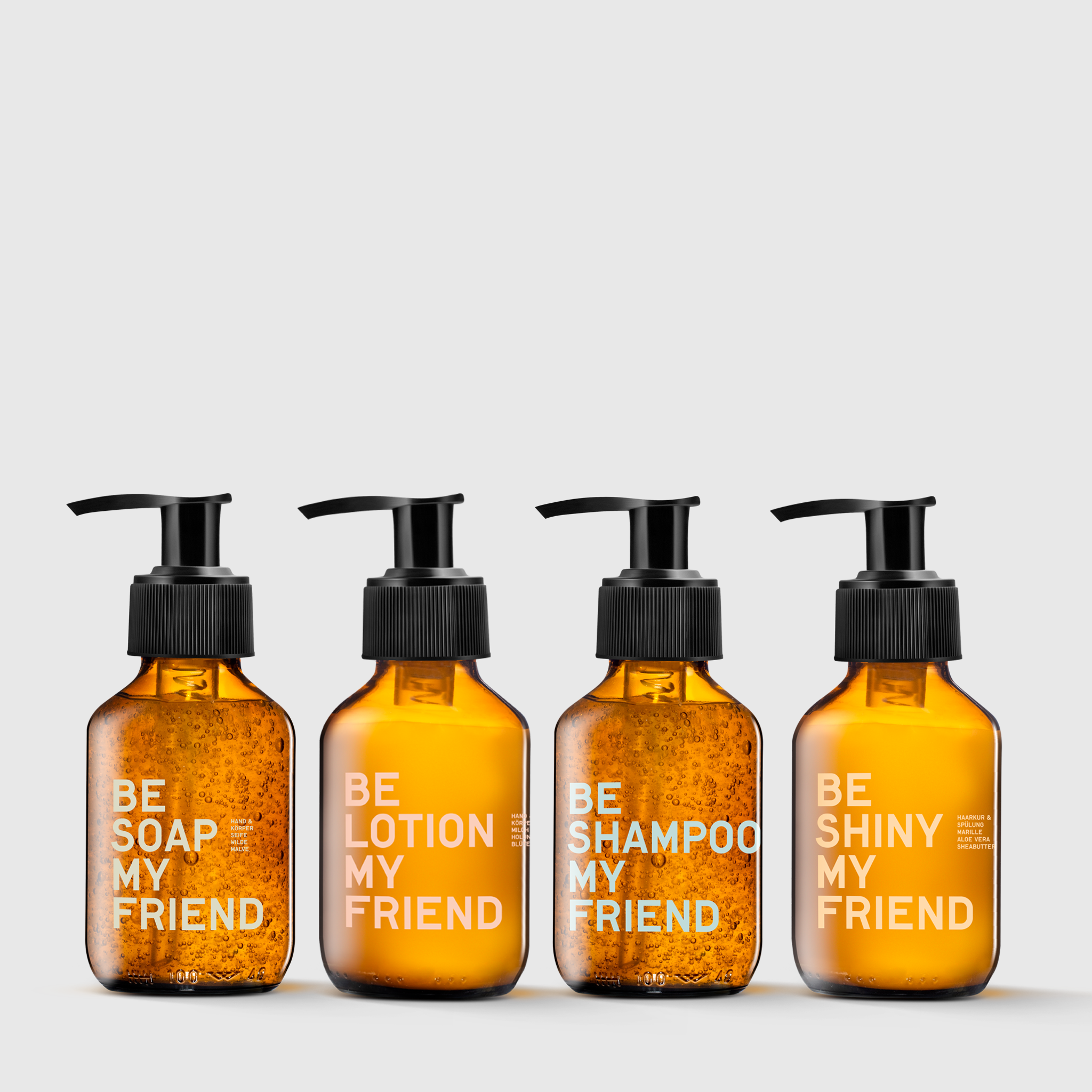 be-my-friend-starter-set-k-rper-haare-4x100-ml-vegan image 1