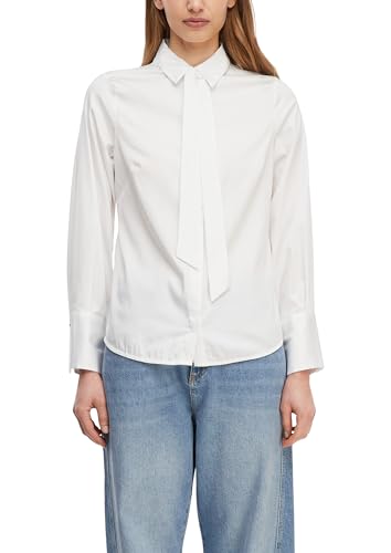 comma-bluse-stretch-popeline-bindekragen-gr-e-44 image 8
