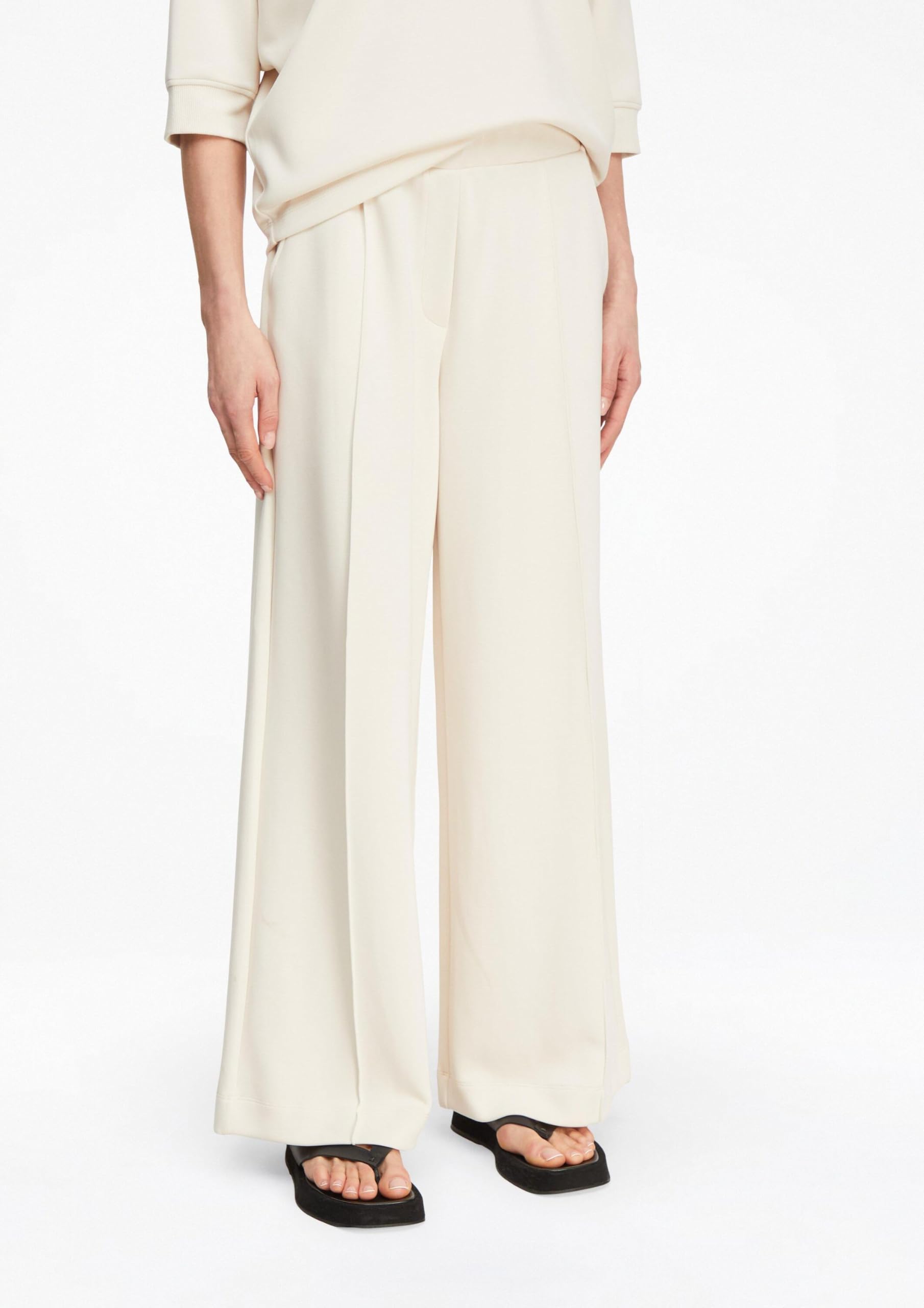 comma-hose-wide-leg-jersey-elastisch-damen image 5