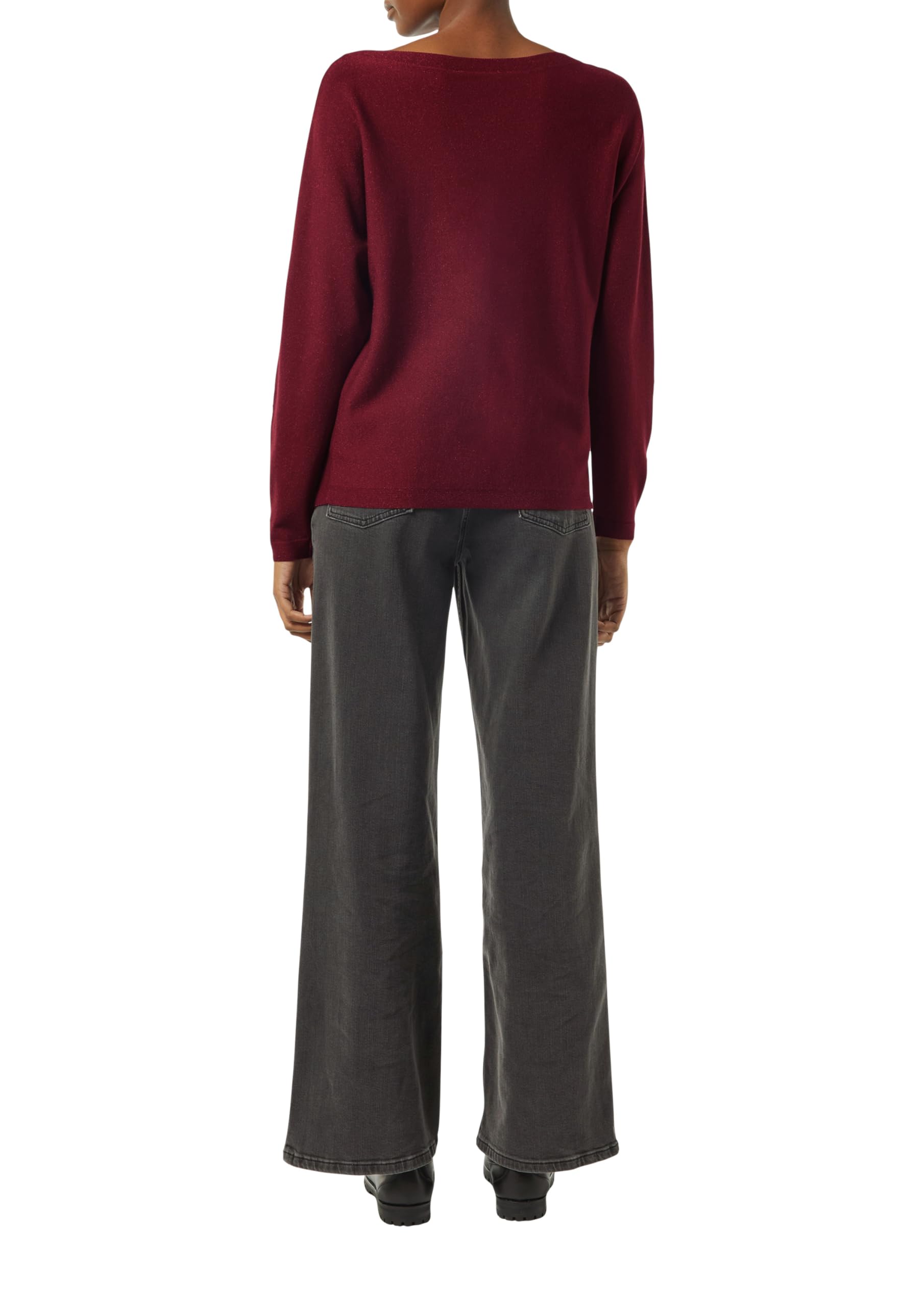 comma-strickpullover-glitzergarn-bordeaux-gr-34-46 image 7