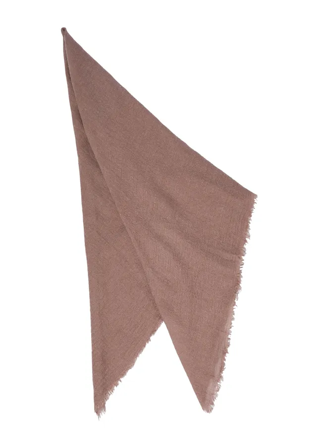 comma-schal-wollmix-altrosa-fransen image 1