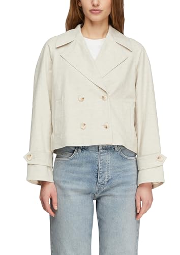 comma-indoor-jacke-boxy-fit-jacke-baumwoll-leinen-mix image 8